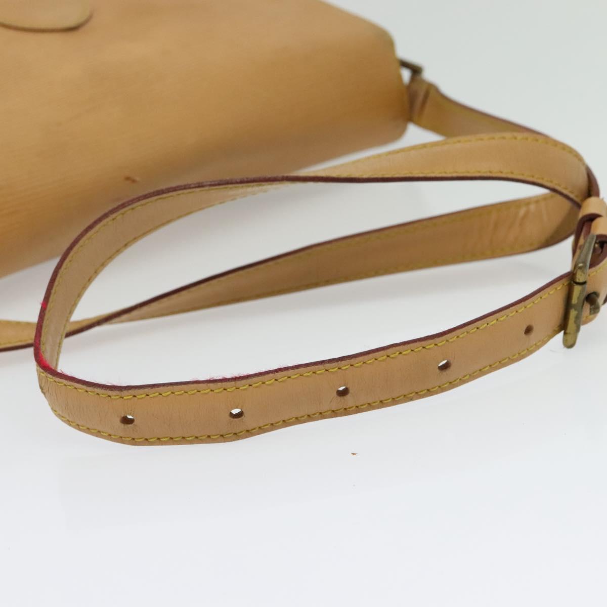 LOUIS VUITTON Epi Saint Cloud GM Shoulder Bag Beige M52196 LV Auth 137110
