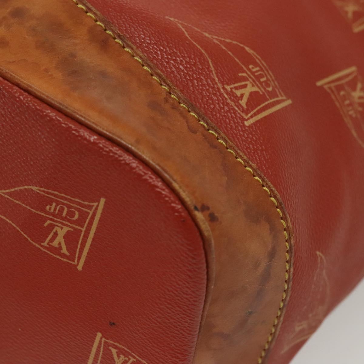 LOUIS VUITTON LV Cup Saint Tropez Shoulder Bag Red M80026 LV Auth 137121