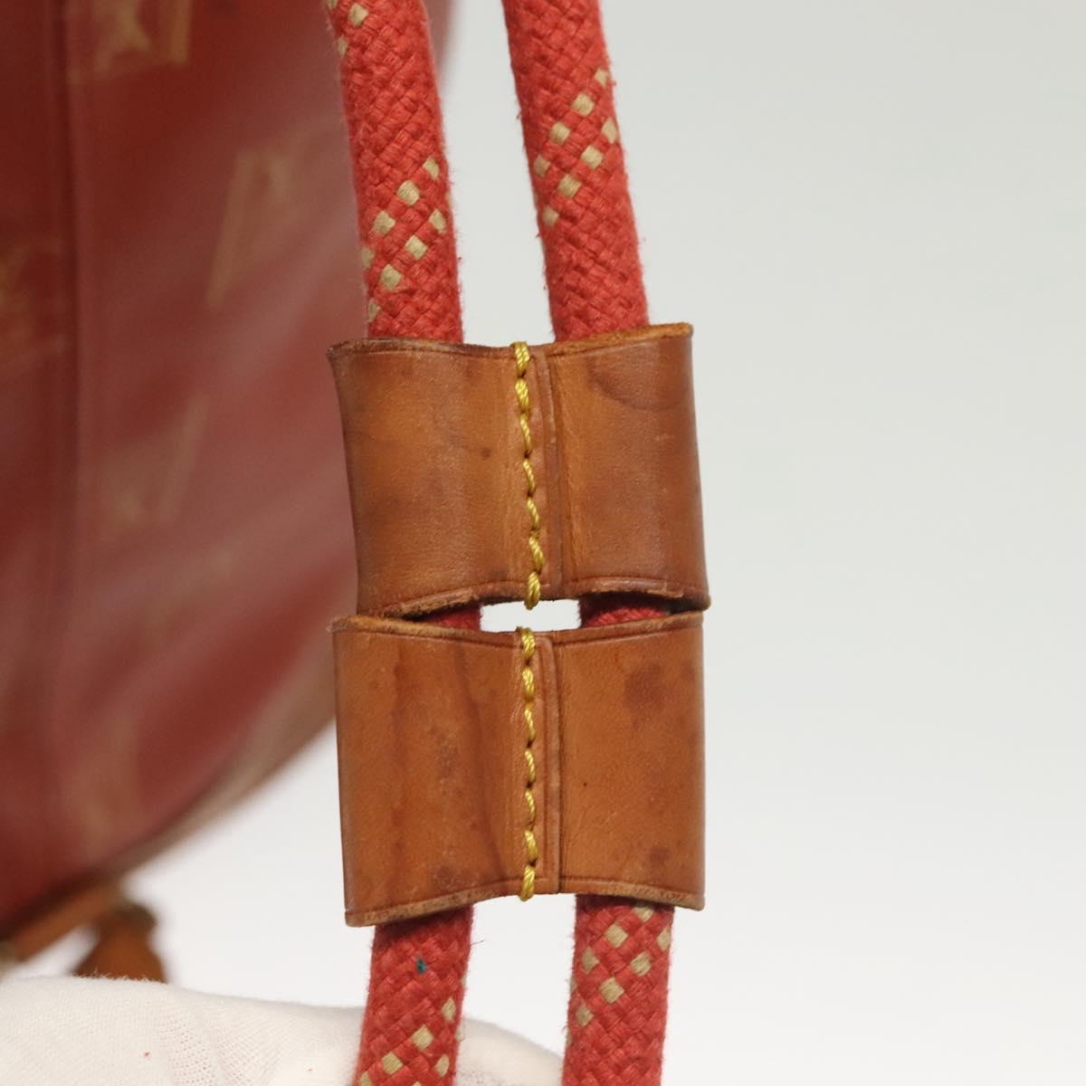 LOUIS VUITTON LV Cup Saint Tropez Shoulder Bag Red M80026 LV Auth 137121
