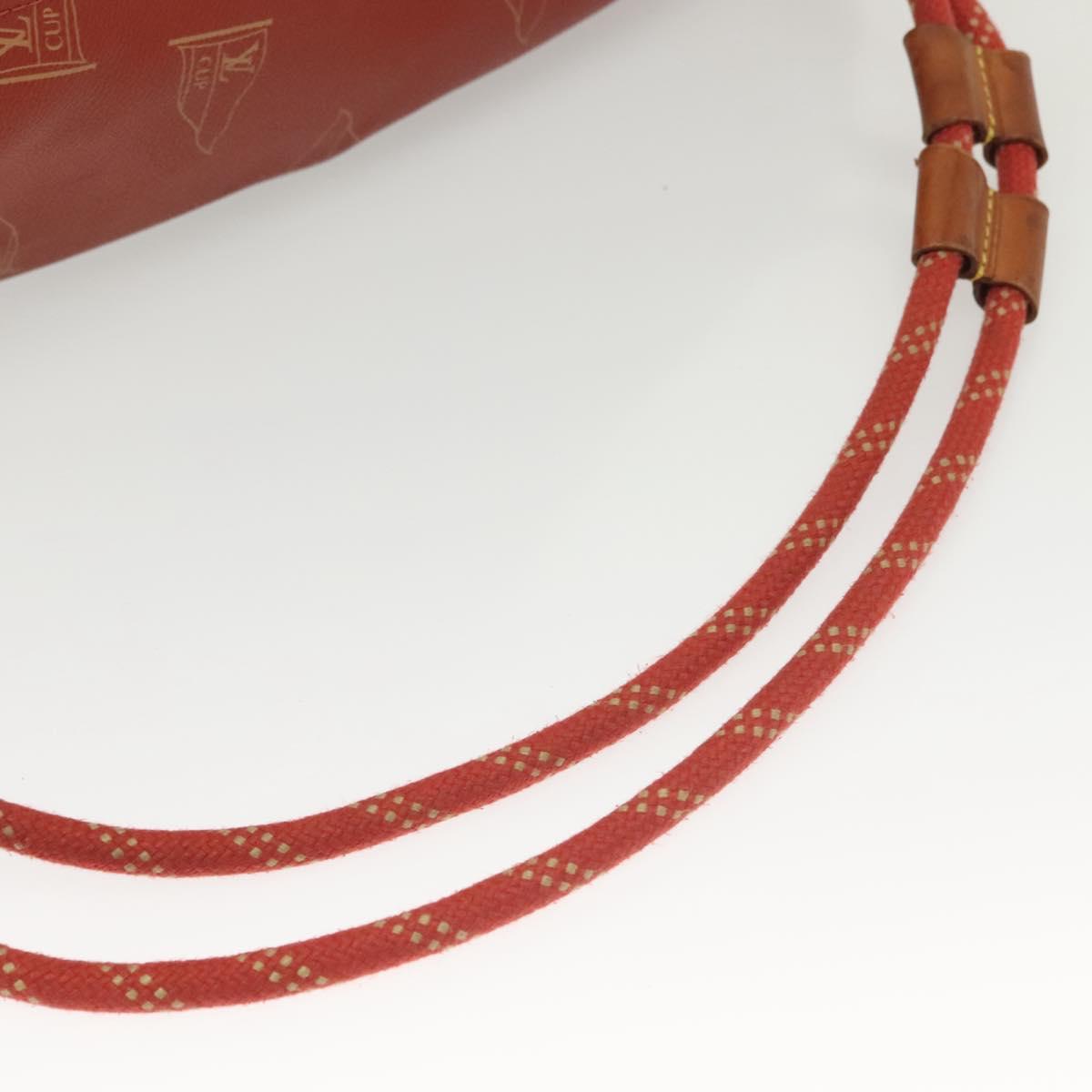 LOUIS VUITTON LV Cup Saint Tropez Shoulder Bag Red M80026 LV Auth 137121