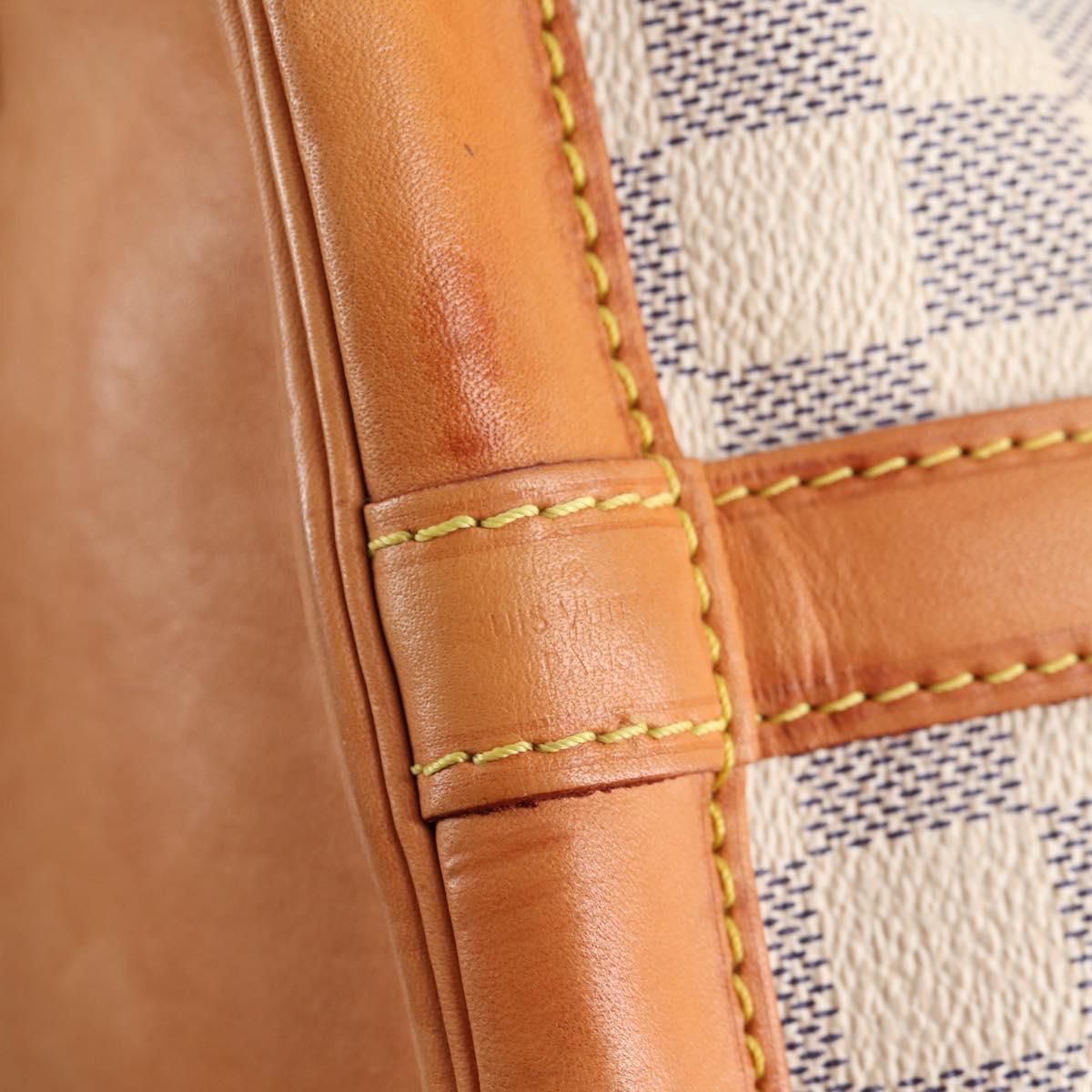 LOUIS VUITTON Damier Azur Noe BB Shoulder Bag N41220 LV Auth 137146A