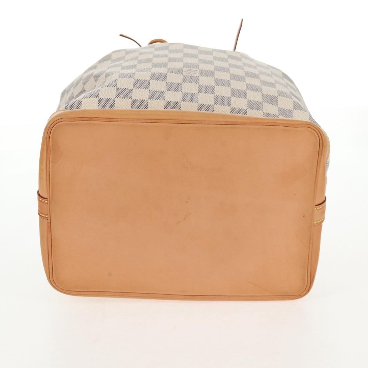 LOUIS VUITTON Damier Azur Noe Shoulder Bag N42222 LV Auth 137147V