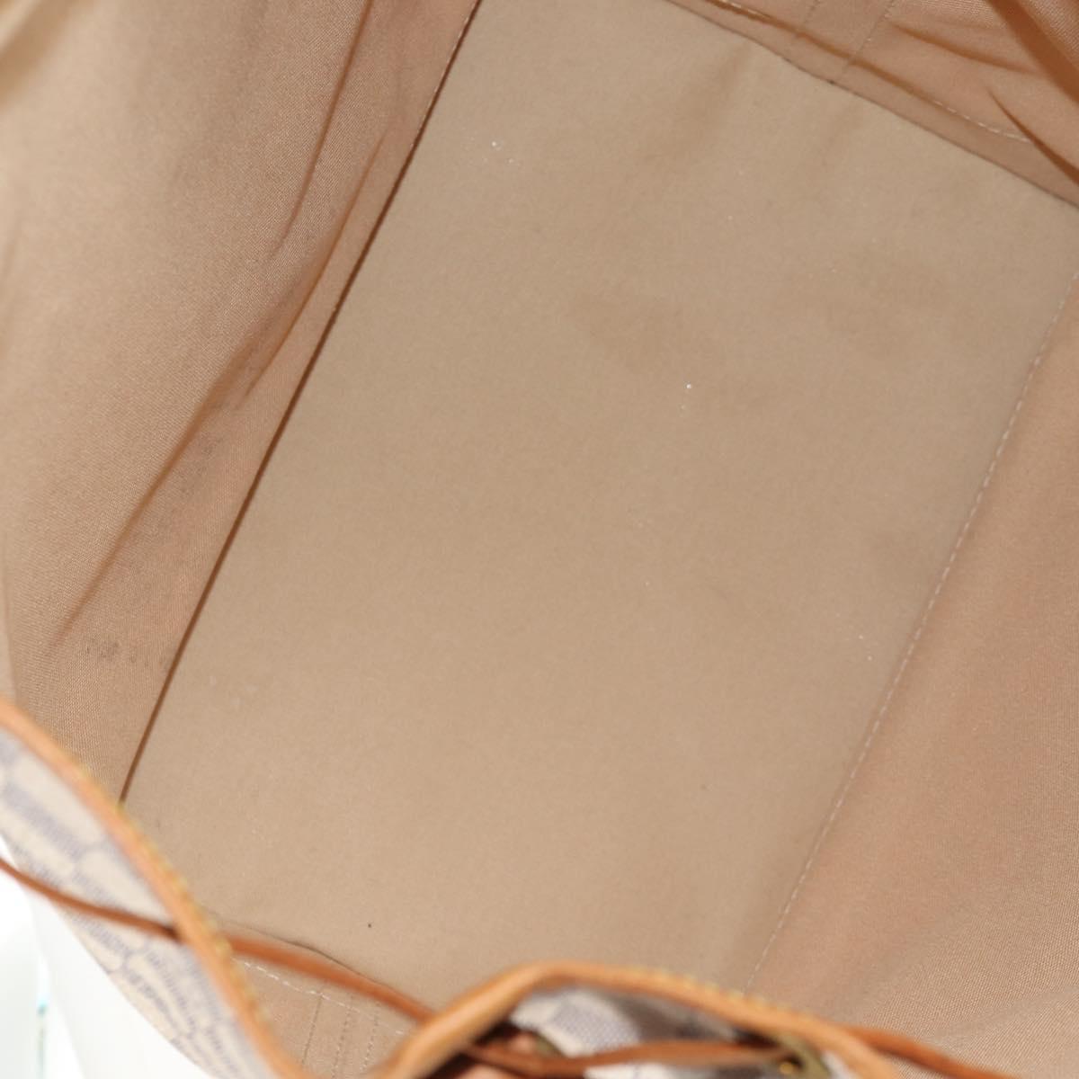 LOUIS VUITTON Damier Azur Noe Shoulder Bag N42222 LV Auth 137147A