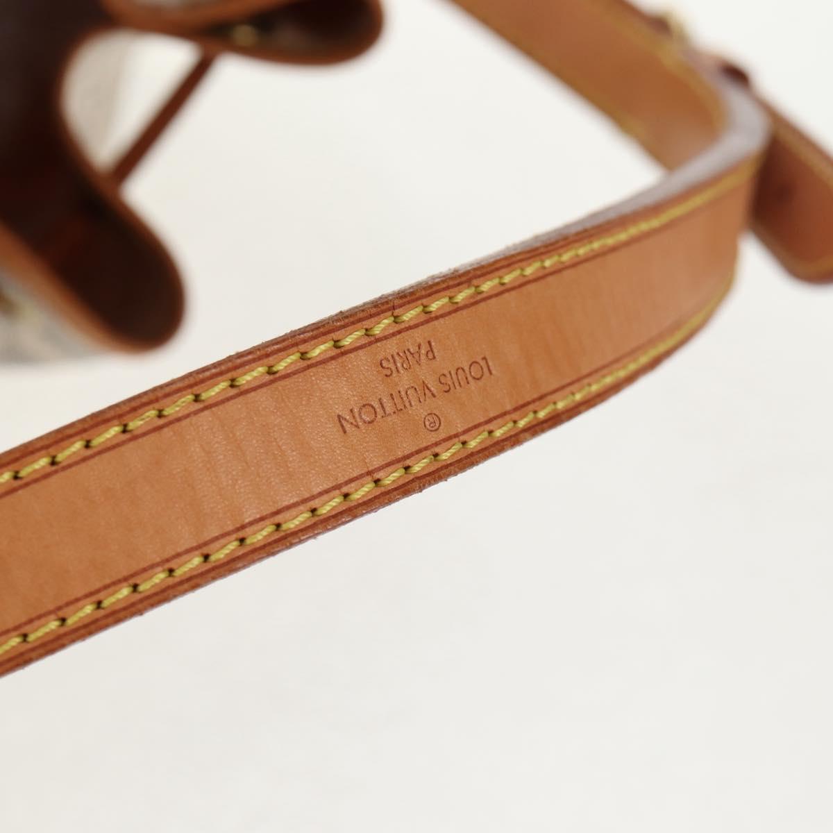 LOUIS VUITTON Damier Azur Noe Shoulder Bag N42222 LV Auth 137147A