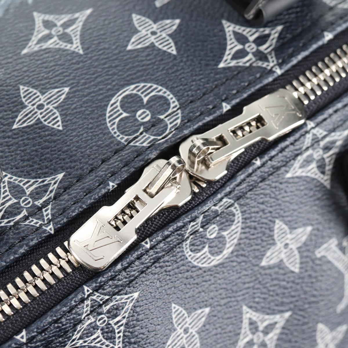 LOUIS VUITTON Monogram Savanna Keepall Bandouliere 45 Bag M54129 LV Auth 137148SM