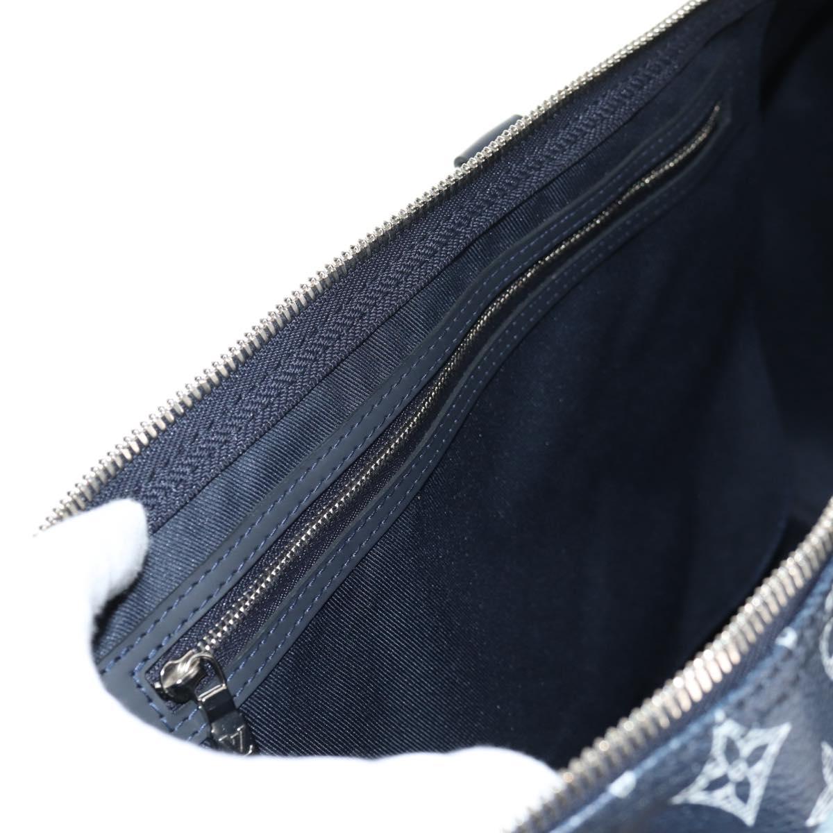 LOUIS VUITTON Monogram Savanna Keepall Bandouliere 45 Bag M54129 LV Auth 137148M