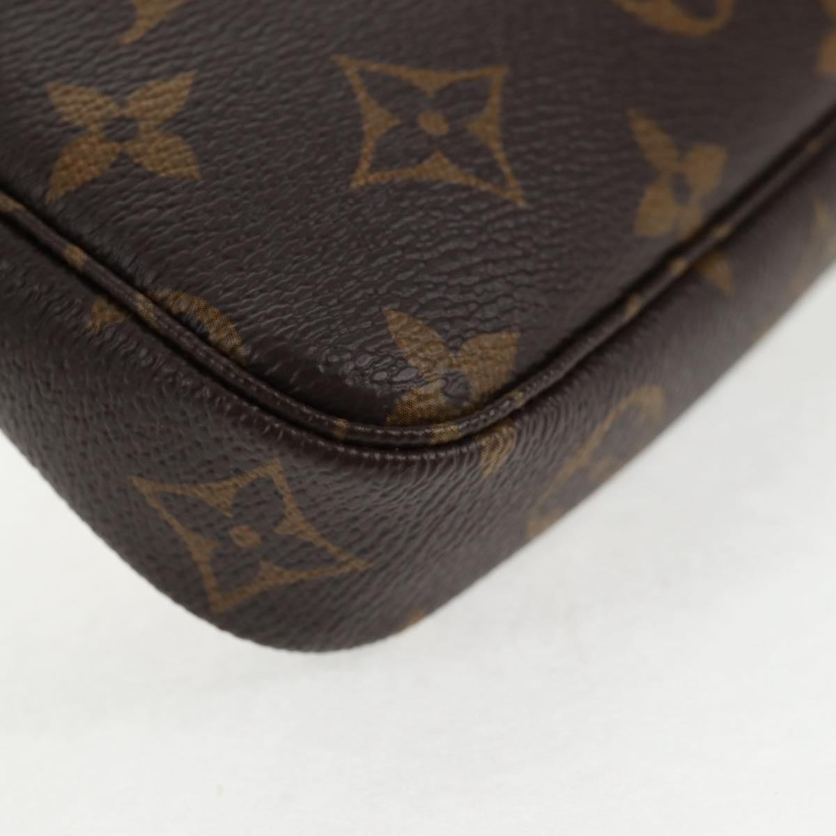 LOUIS VUITTON Monogram Vivienne Mini Pochette Accessoires M69752 LV Auth 137149M