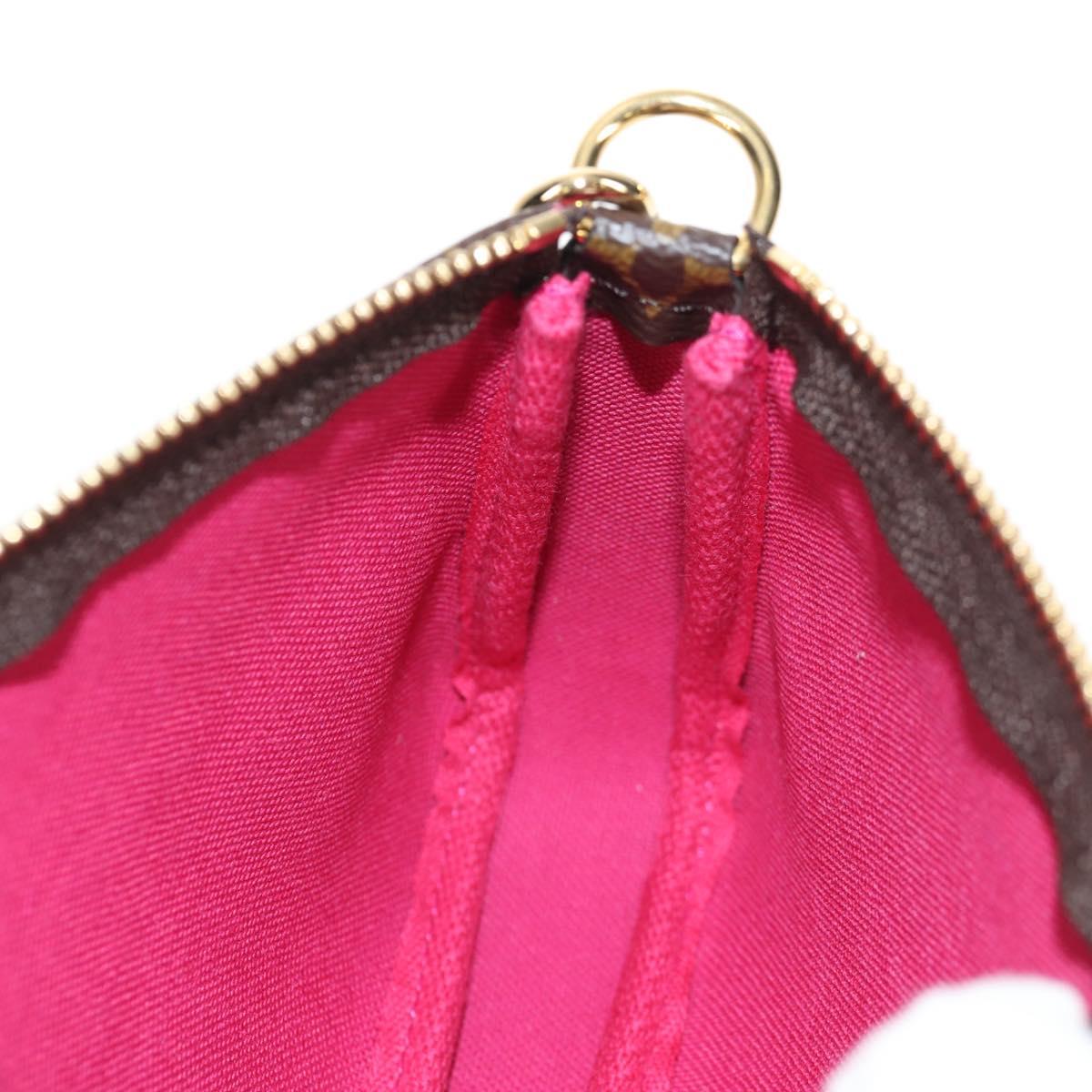 LOUIS VUITTON Monogram Vivienne Mini Pochette Accessoires M69752 LV Auth 137149M