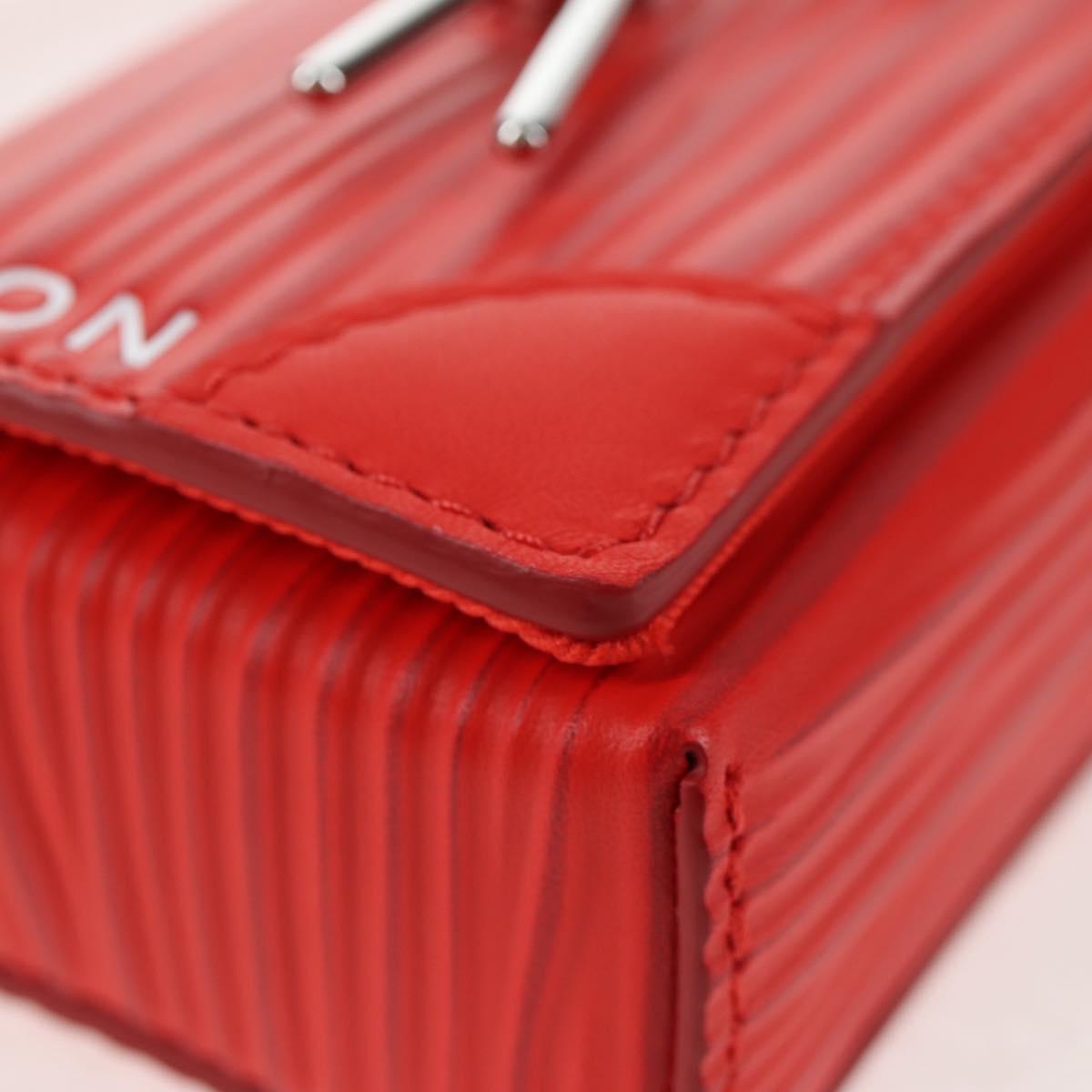 LOUIS VUITTON Micro Steamer Shoulder Bag Leather Red M23837 LV Auth 137151M