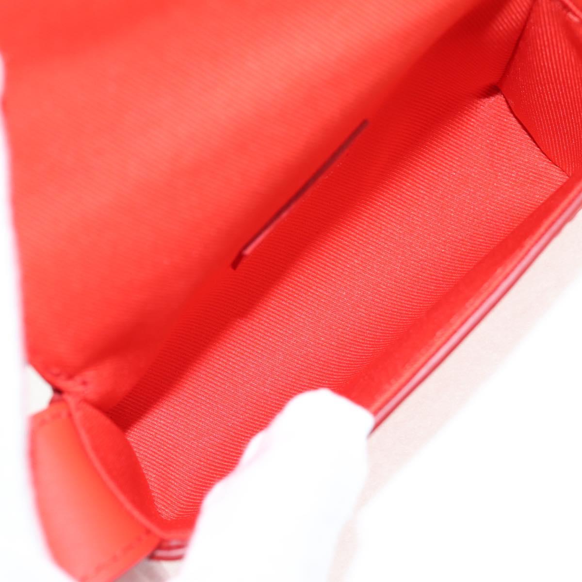 LOUIS VUITTON Micro Steamer Shoulder Bag Leather Red M23837 LV Auth 137151M