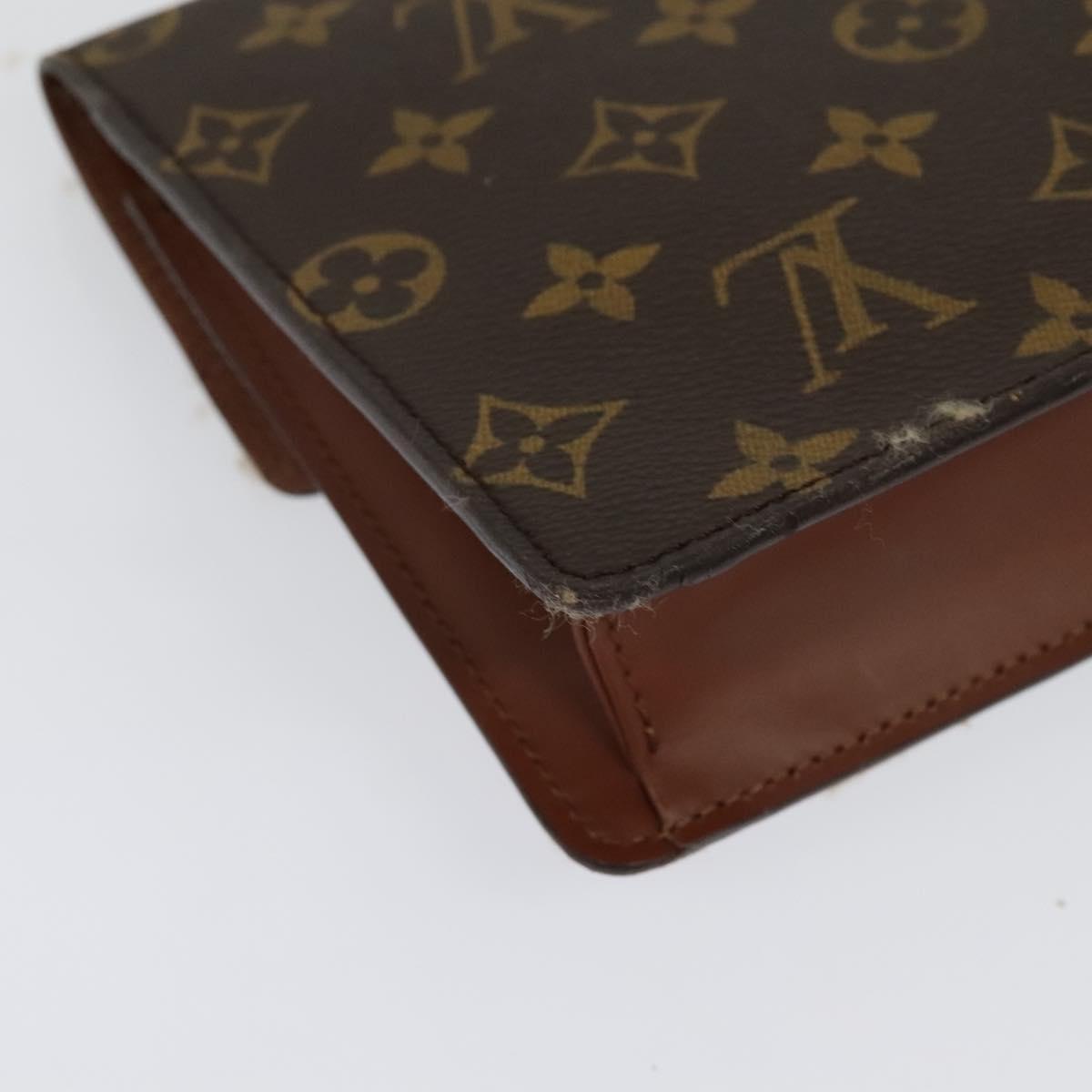 LOUIS VUITTON Monogram Chaillot Clutch Bag M51786 LV Auth 137192