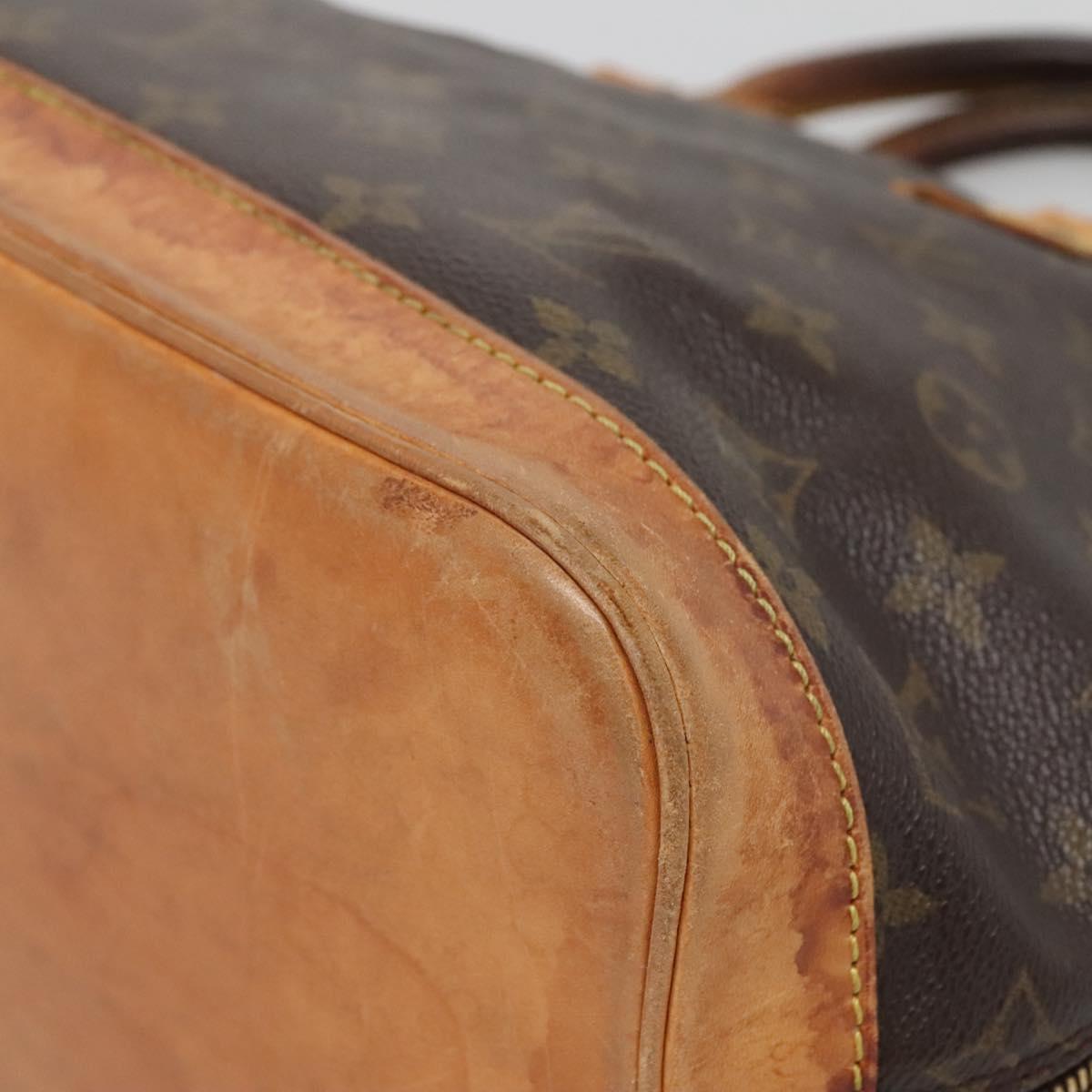 LOUIS VUITTON Monogram Alma Hand Bag M51130 LV Auth 137194