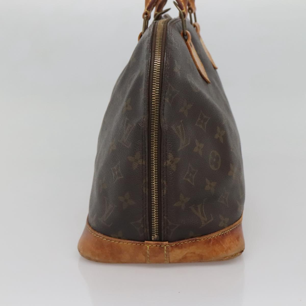 LOUIS VUITTON Monogram Alma Hand Bag M51130 LV Auth 137194