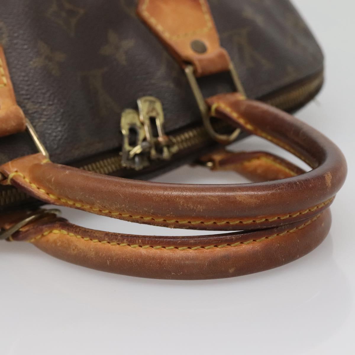 LOUIS VUITTON Monogram Alma Hand Bag M51130 LV Auth 137194