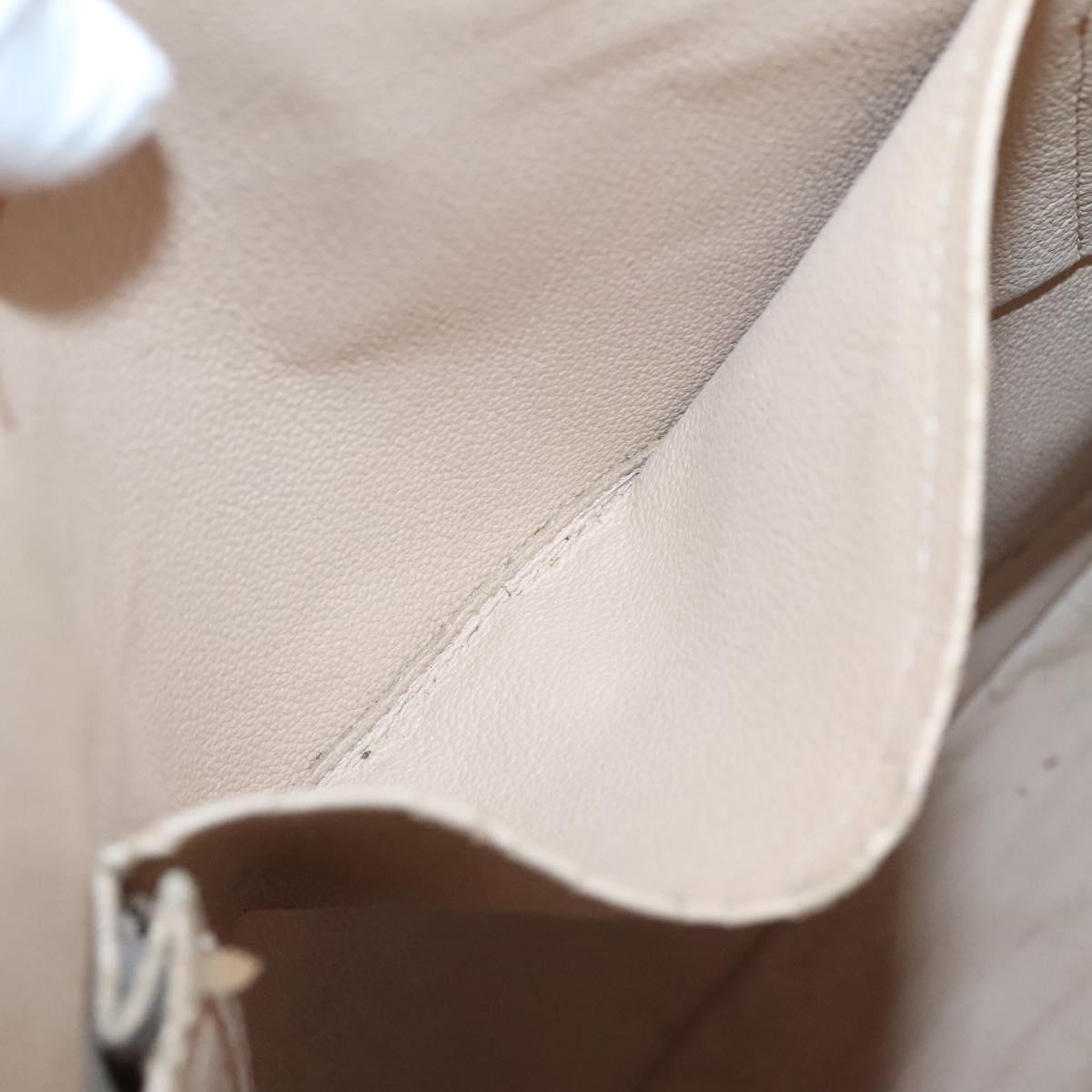 LOUIS VUITTON Monogram Sac Plat Hand Bag M51140 LV Auth 137197