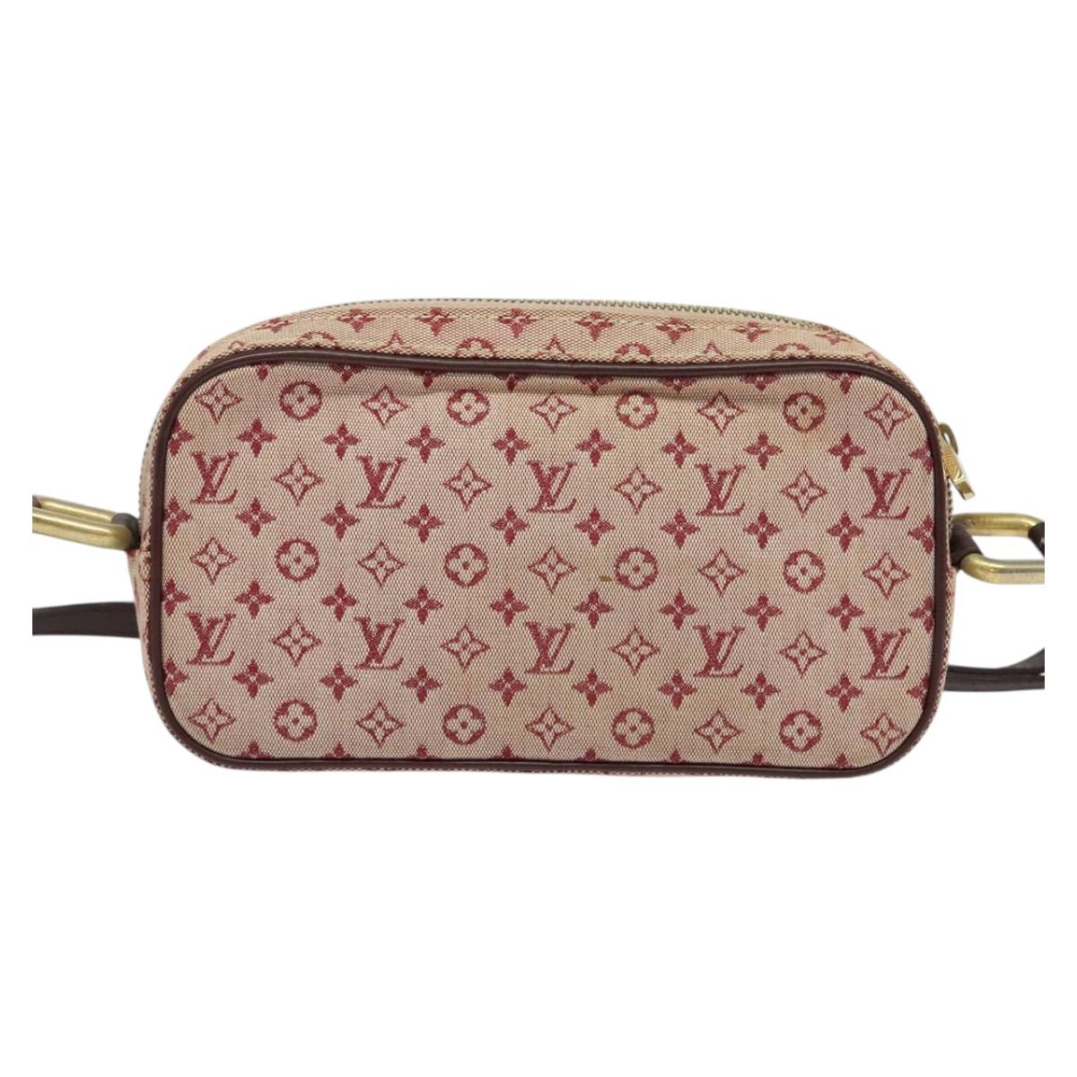 LOUIS VUITTON Monogram Mini Juliet MM Shoulder Bag Red M92219 LV Auth 137220