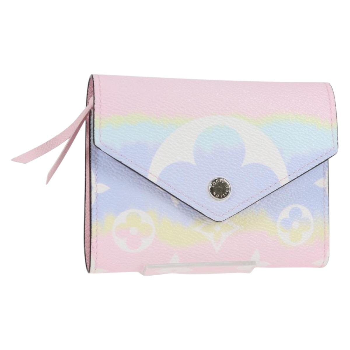 LOUIS VUITTON Monogram Escal Agenda Geod Wallet Pink M69113 LV Auth 137228M