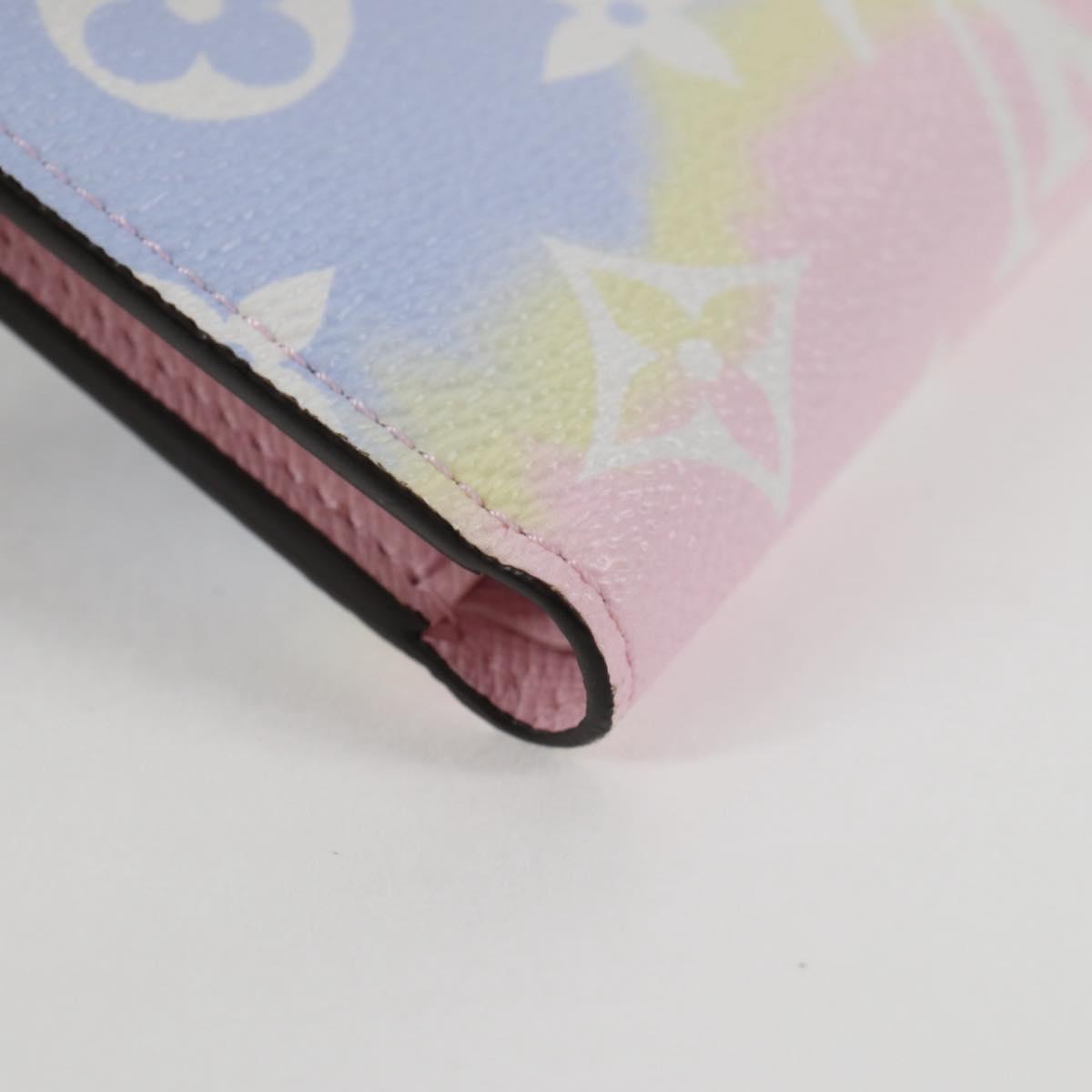 LOUIS VUITTON Monogram Escal Agenda Geod Wallet Pink M69113 LV Auth 137228M