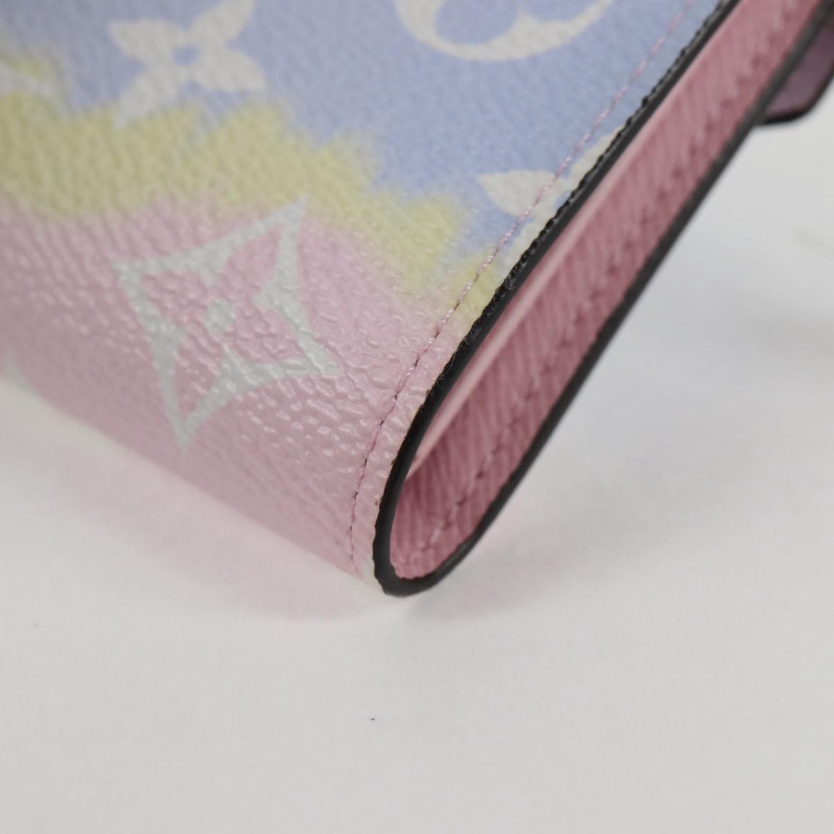 LOUIS VUITTON Monogram Escal Agenda Geod Wallet Pink M69113 LV Auth 137228M