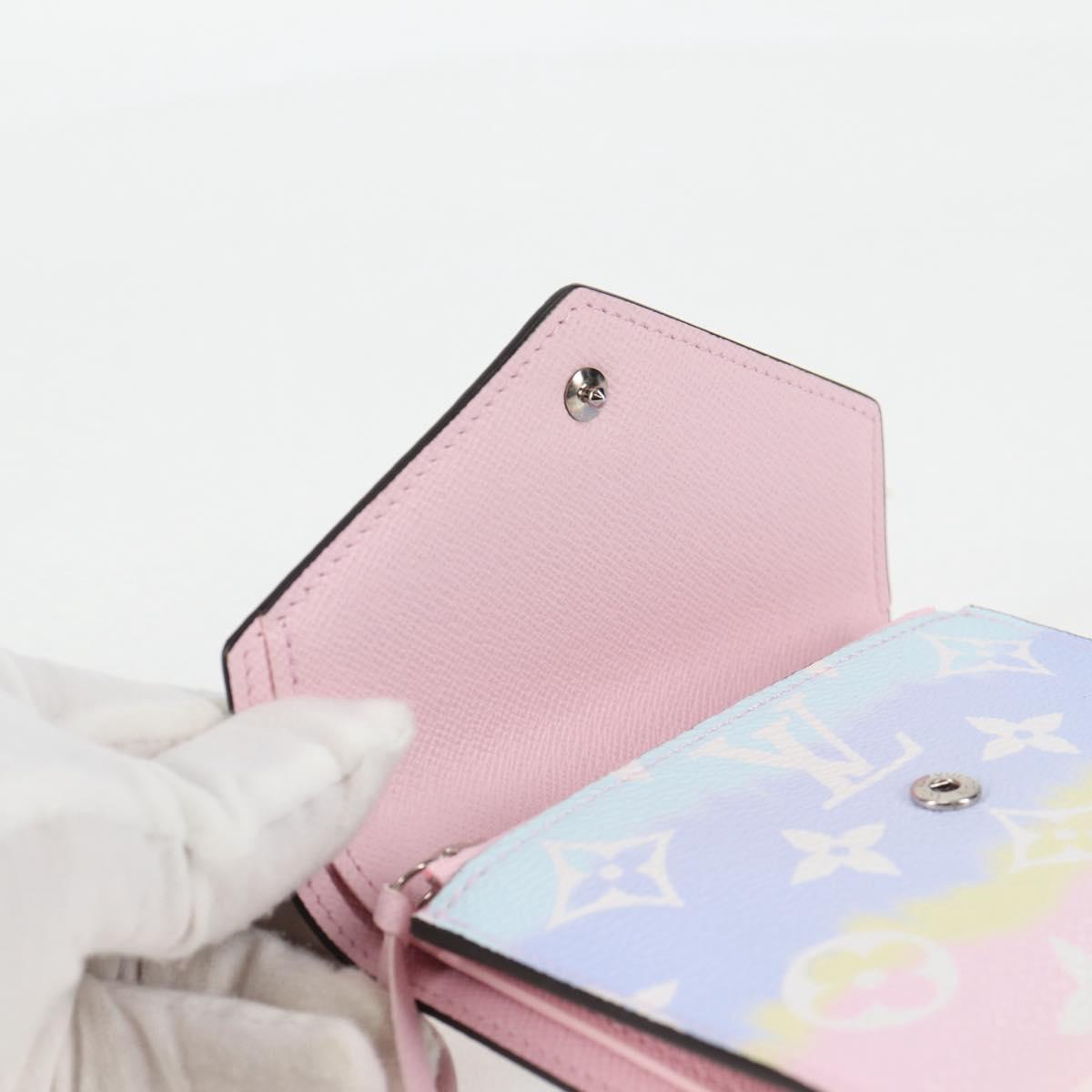 LOUIS VUITTON Monogram Escal Agenda Geod Wallet Pink M69113 LV Auth 137228M