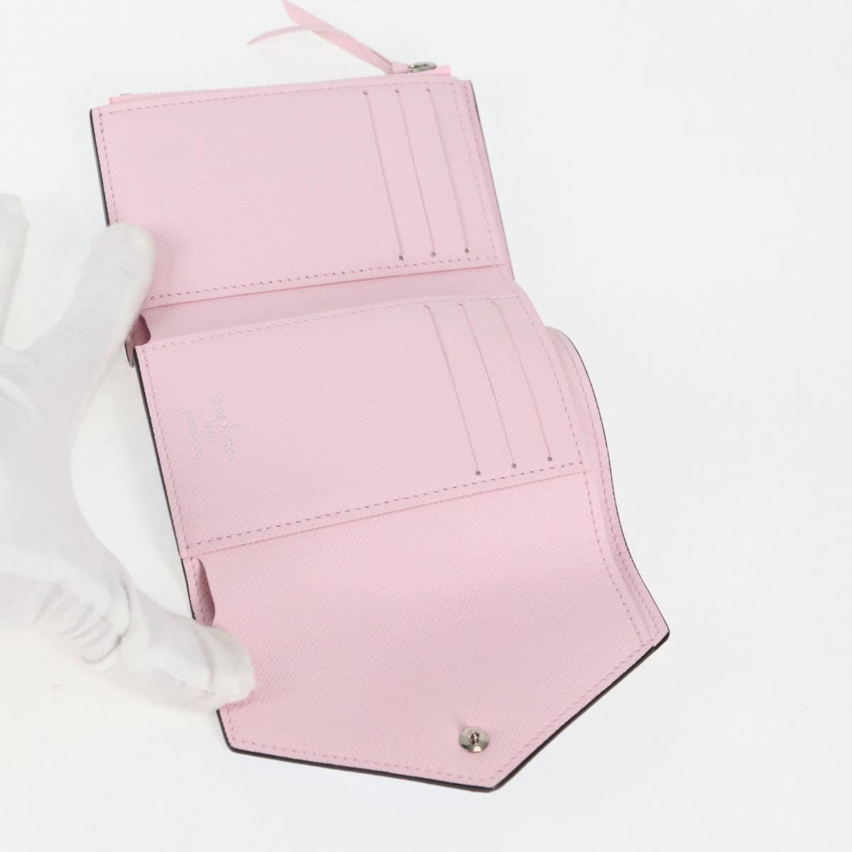 LOUIS VUITTON Monogram Escal Agenda Geod Wallet Pink M69113 LV Auth 137228SAM