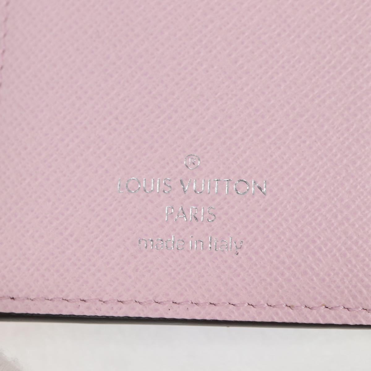 LOUIS VUITTON Monogram Escal Agenda Geod Wallet Pink M69113 LV Auth 137228M