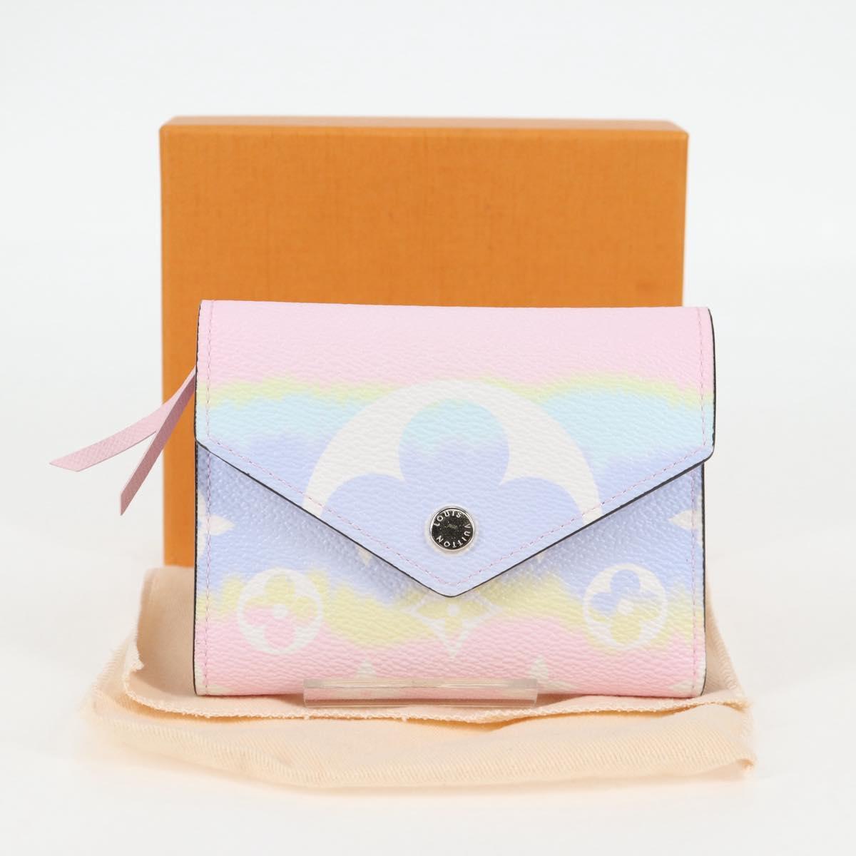 LOUIS VUITTON Monogram Escal Agenda Geod Wallet Pink M69113 LV Auth 137228SAM