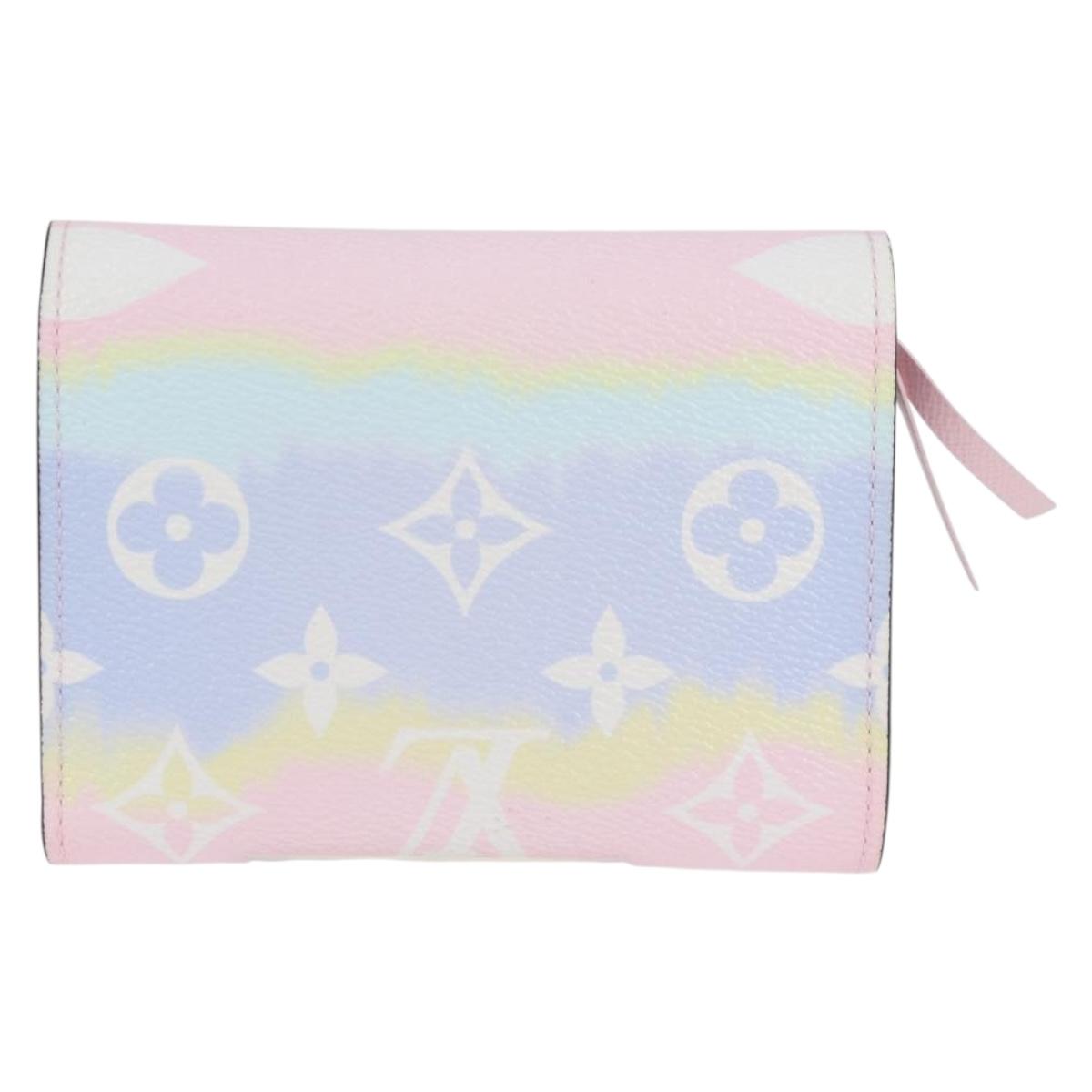 LOUIS VUITTON Monogram Escal Agenda Geod Wallet Pink M69113 LV Auth 137228M