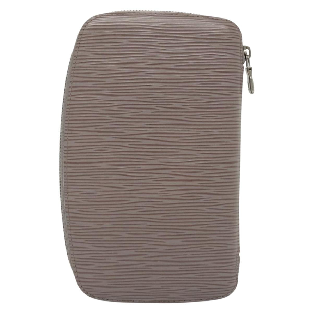 LOUIS VUITTON Epi Agenda Geod Wallet Lilac M6387B LV Auth 137229