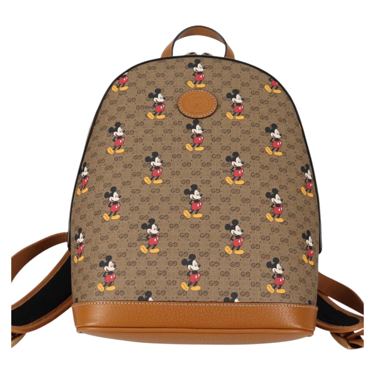 GUCCI Micro GG Supreme Disney Collaboration Backpack PVC 552884 Auth 137237M