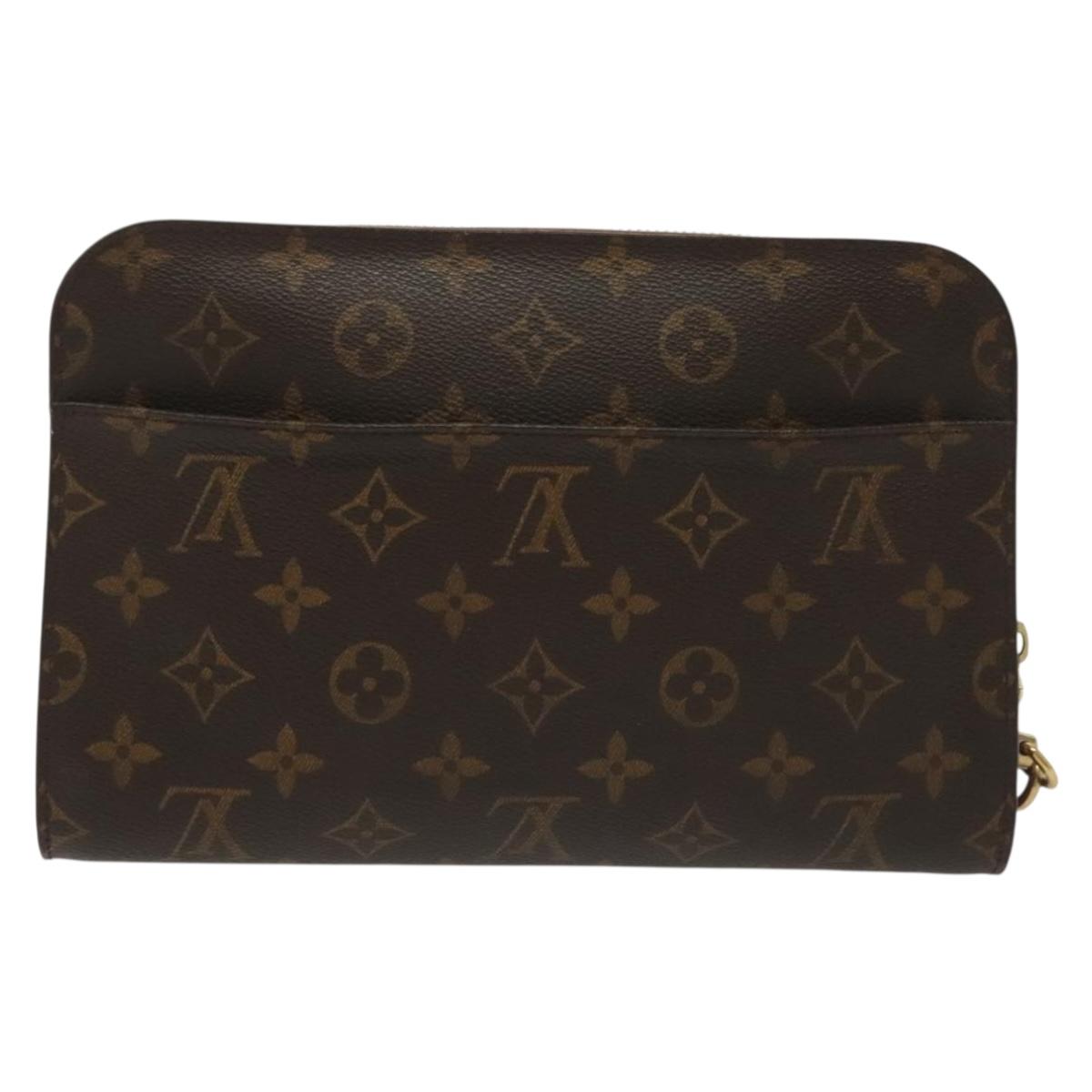 LOUIS VUITTON Monogram Orsay Clutch Bag M51790 LV Auth 137252