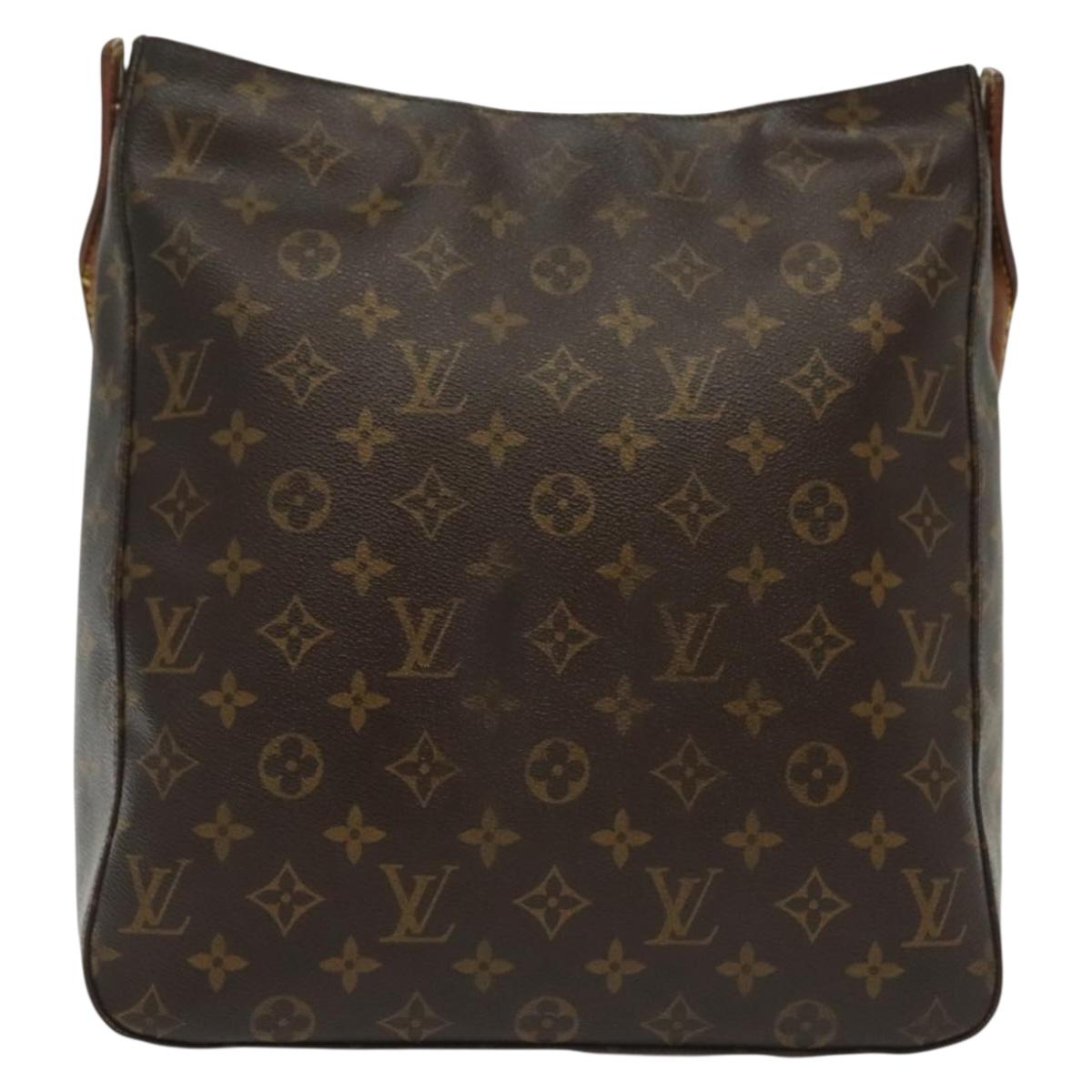 LOUIS VUITTON Monogram Looping GM Shoulder Bag M51145 LV Auth 137268