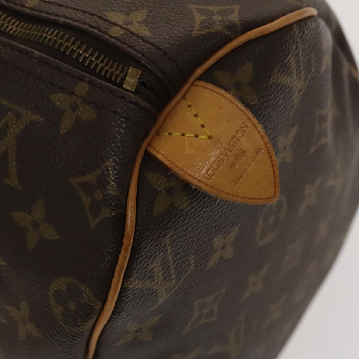 LOUIS VUITTON Monogram Speedy 40 Hand Bag M41522 LV Auth 137272