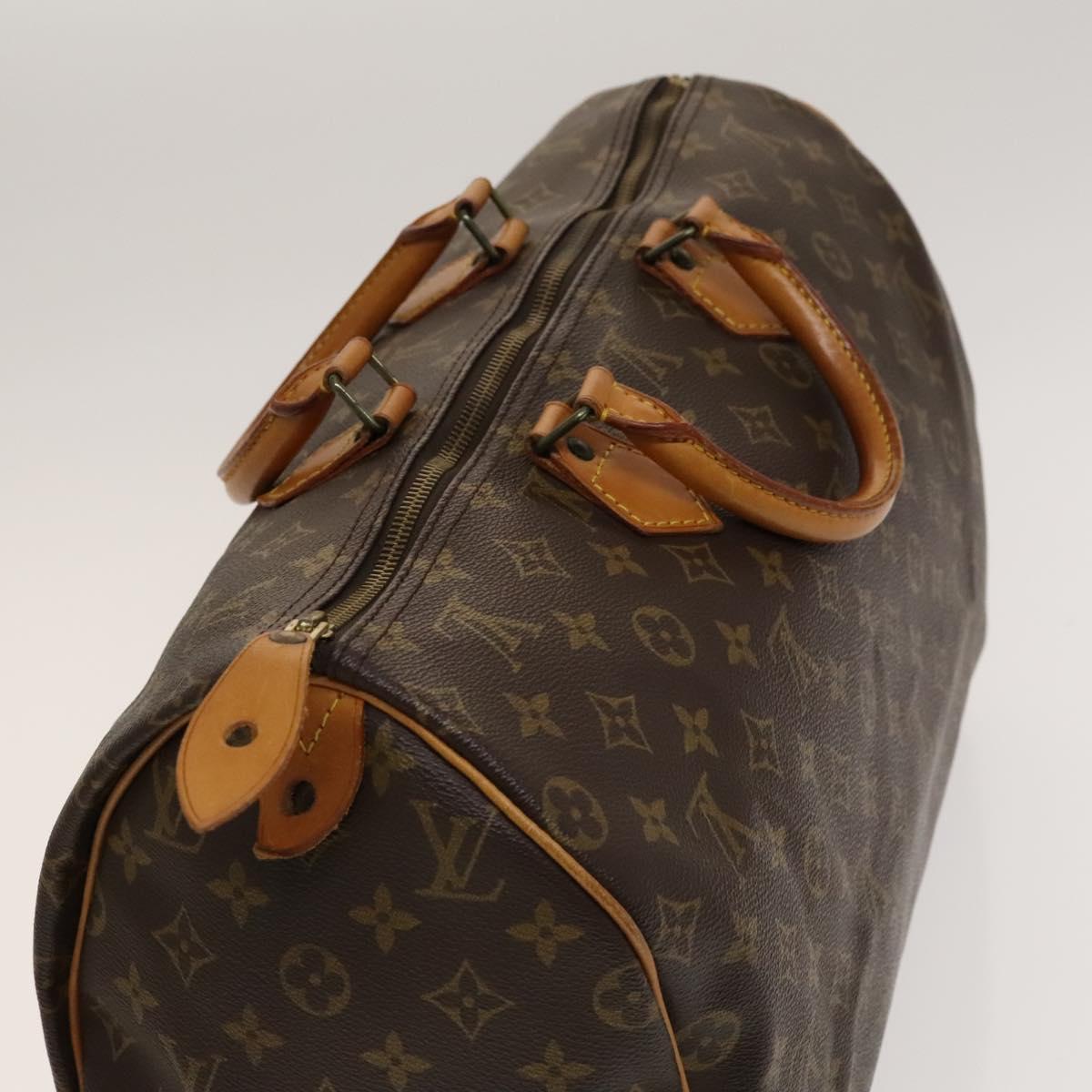 LOUIS VUITTON Monogram Speedy 40 Hand Bag M41522 LV Auth 137272