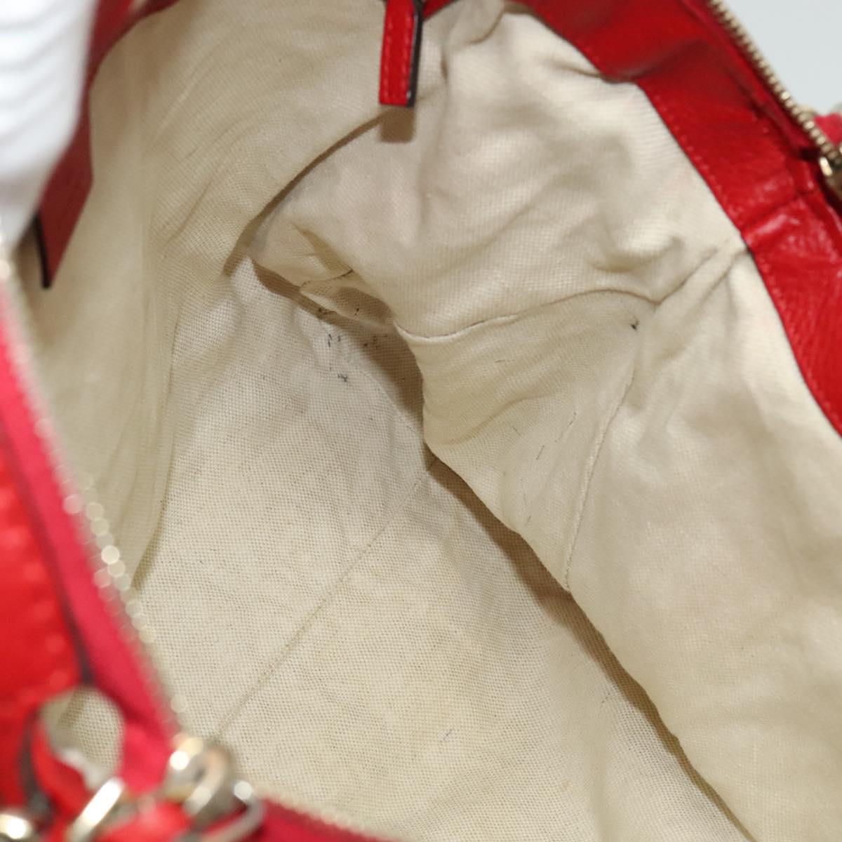 GUCCI GG Canvas Tote Bag 2way Beige Gold 269946 Auth 137280