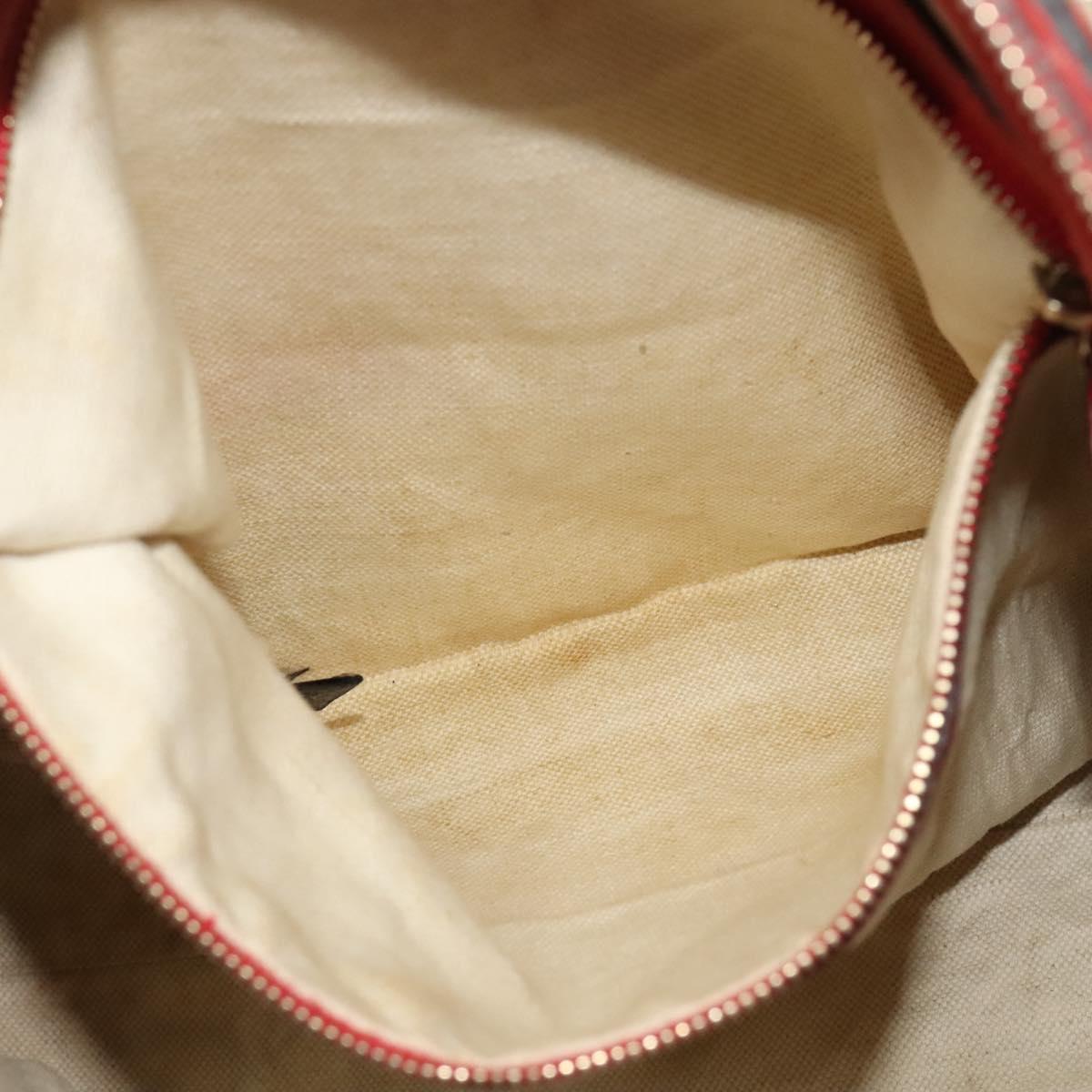 GUCCI GG Canvas Tote Bag 2way Beige Gold 269946 Auth 137280