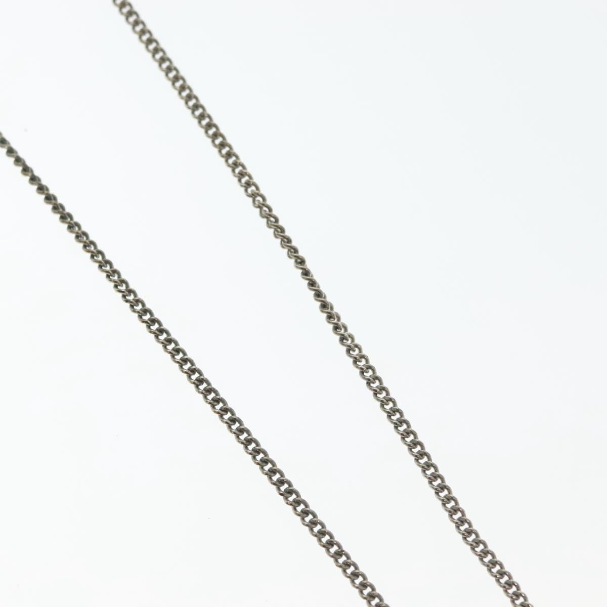 LOUIS VUITTON Collier LV Fluo Necklace metal Yellow Silver MP2143 LV Auth 137309