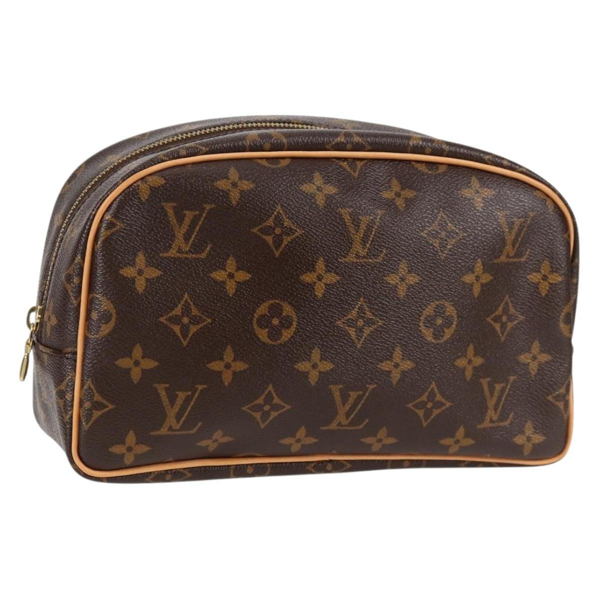 LOUIS VUITTON Monogram Trousse Toilette 25 Clutch Bag M47527 LV Auth 137320V