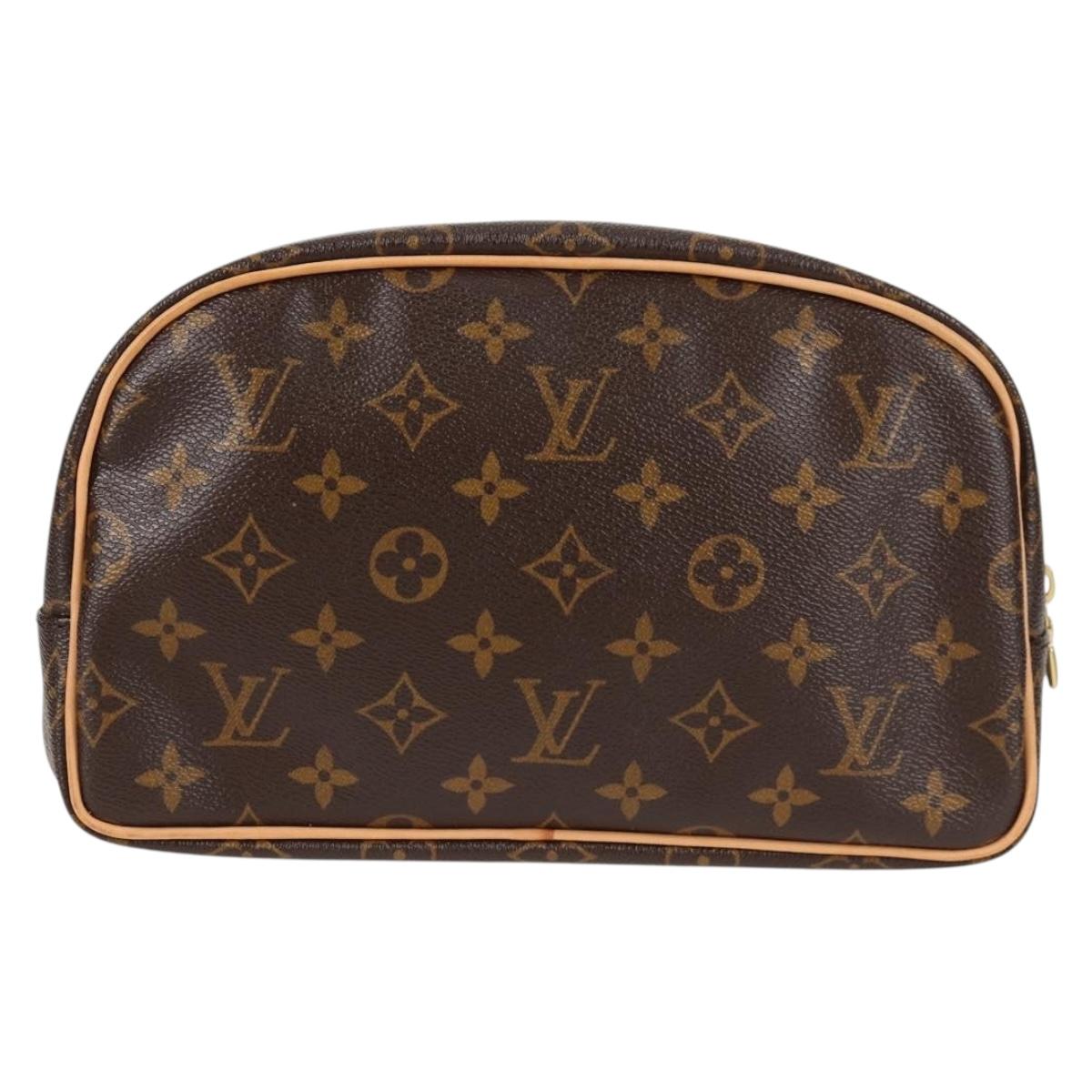 LOUIS VUITTON Monogram Trousse Toilette 25 Clutch Bag M47527 LV Auth 137320V