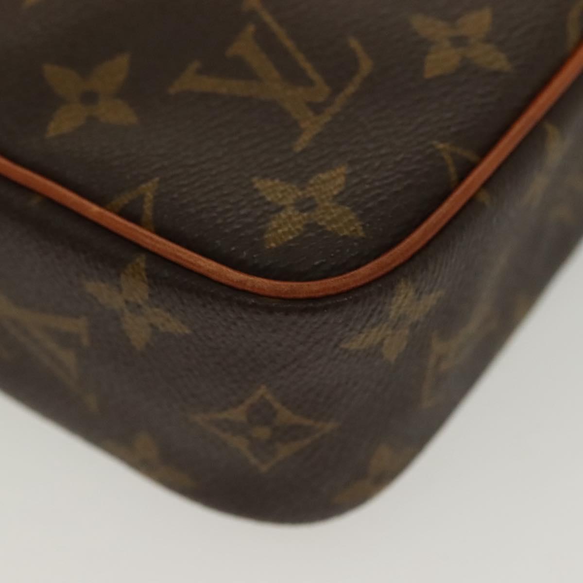 LOUIS VUITTON Monogram Compiegne 23 Clutch Bag M51847 LV Auth 137321