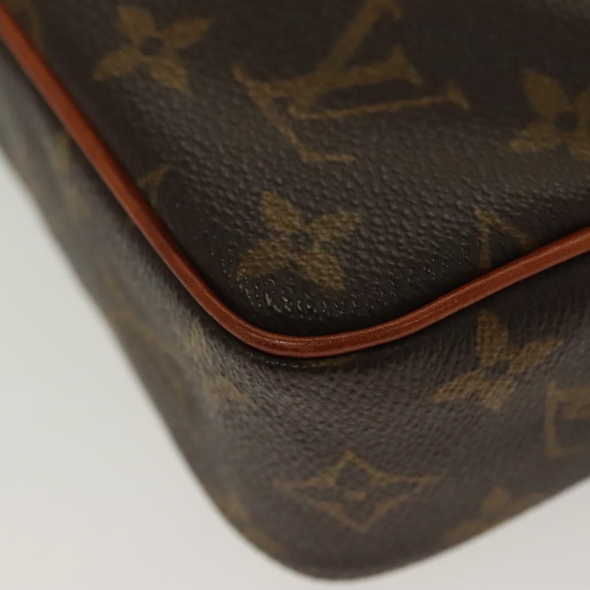 LOUIS VUITTON Monogram Compiegne 23 Clutch Bag M51847 LV Auth 137321