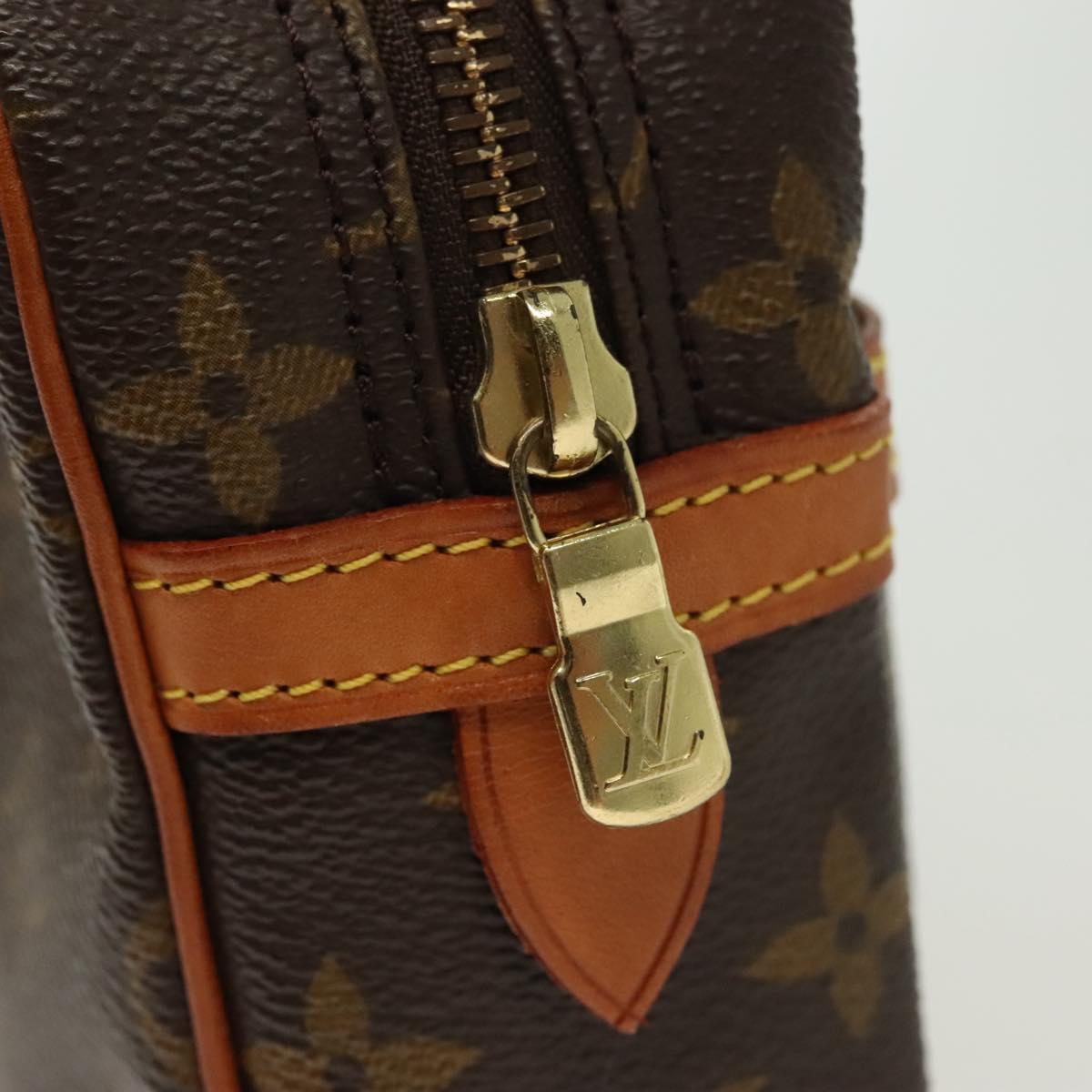 LOUIS VUITTON Monogram Compiegne 23 Clutch Bag M51847 LV Auth 137321