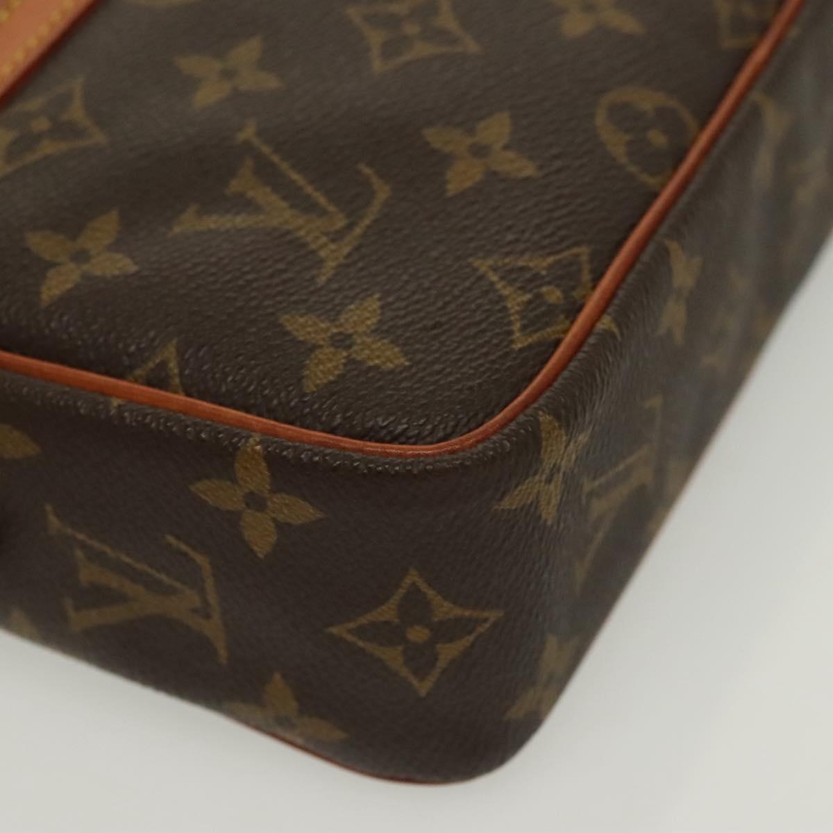 LOUIS VUITTON Monogram Compiegne 23 Clutch Bag M51847 LV Auth 137321