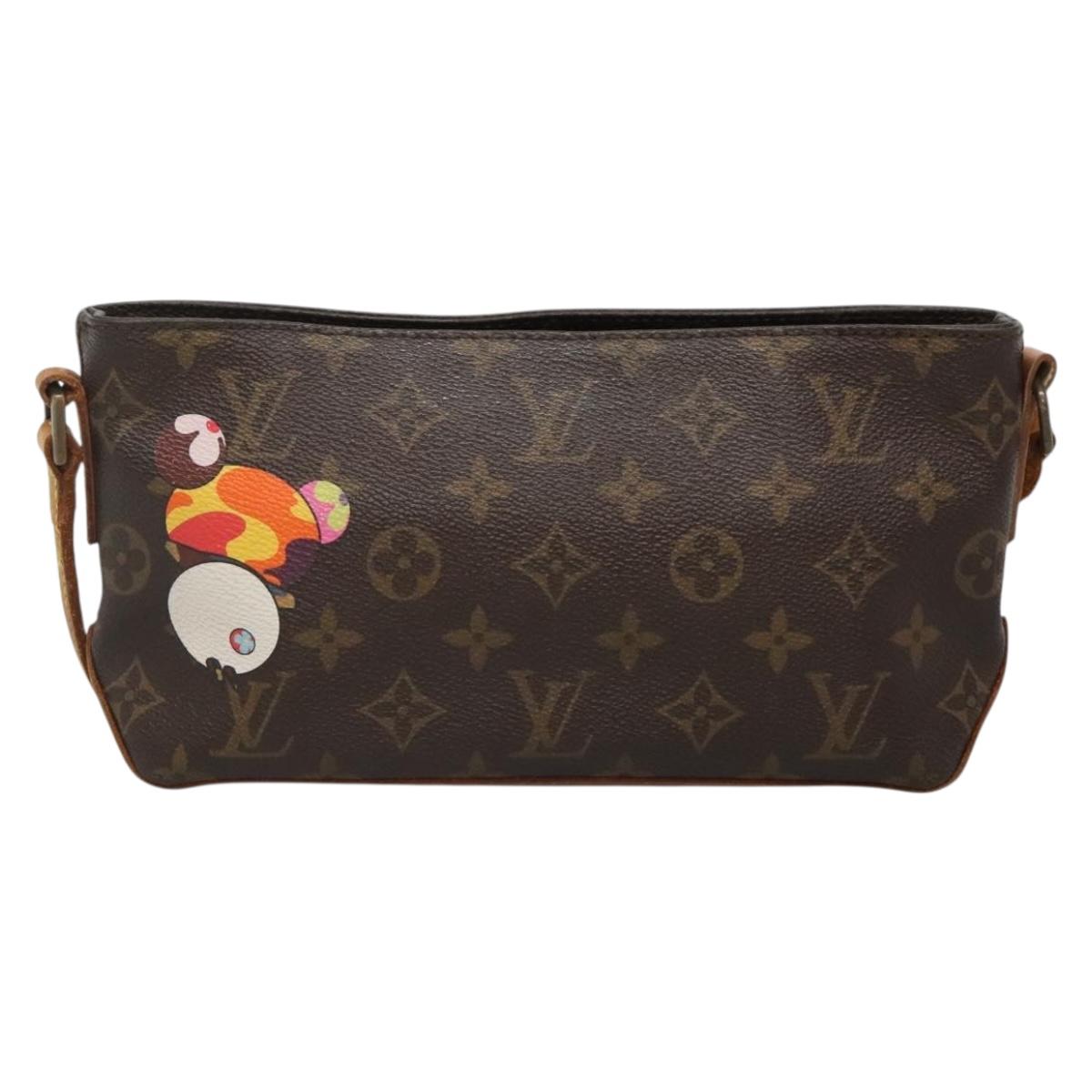 LOUIS VUITTON Monogram Panda Trotteur Shoulder Bag M51241 LV Auth 137325