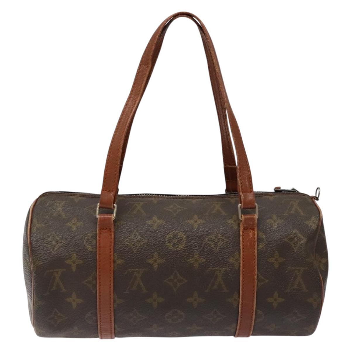 LOUIS VUITTON Monogram Papillon 26 Hand Bag Vintage M51386 LV Auth 137327