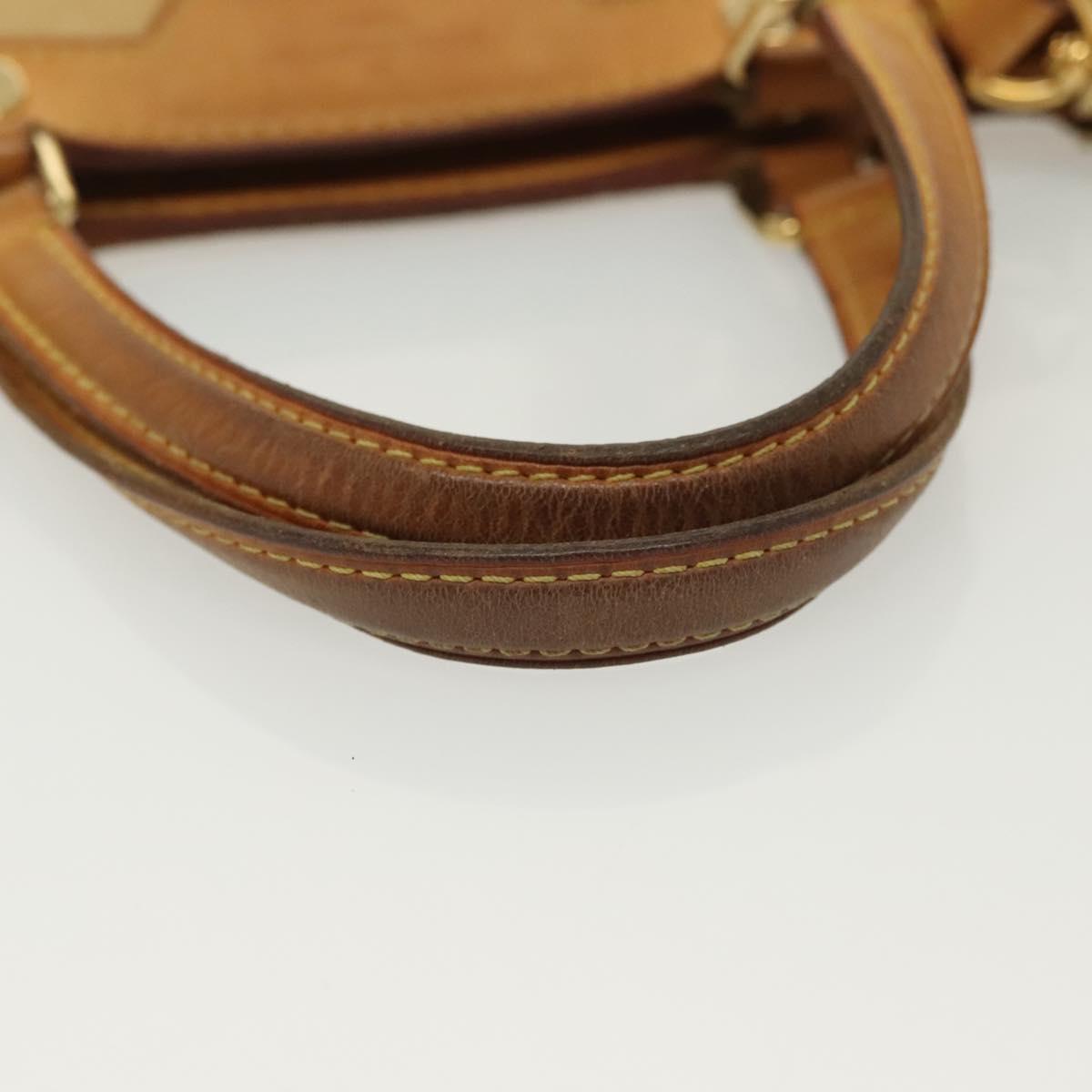 LOUIS VUITTON Vernis Blair MM Hand Bag 2way Rose Angelique M90068 LV Auth 137366