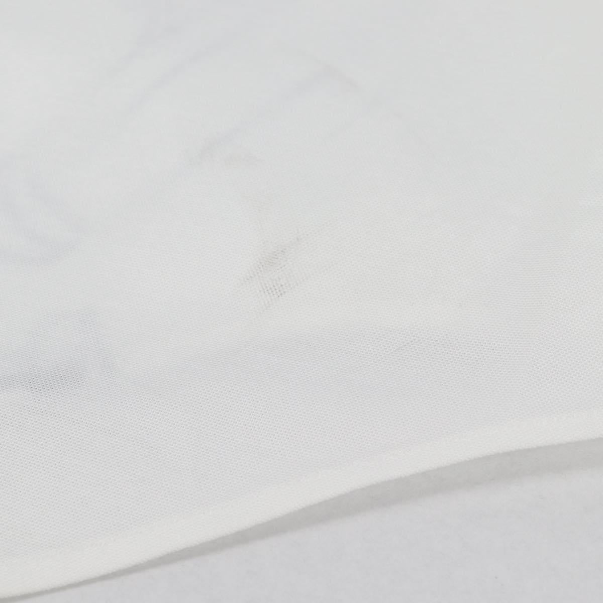 LOUIS VUITTON Printed Shirt And Tie Shirt Cotton White LV Auth 137477M