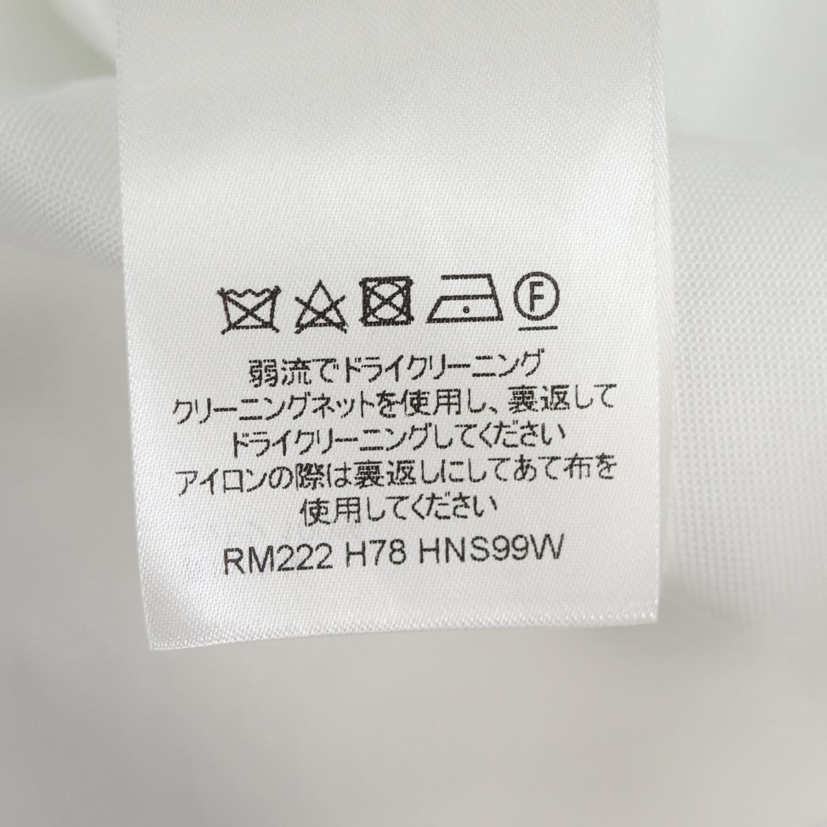 LOUIS VUITTON Printed Shirt And Tie Shirt Cotton White LV Auth 137477M