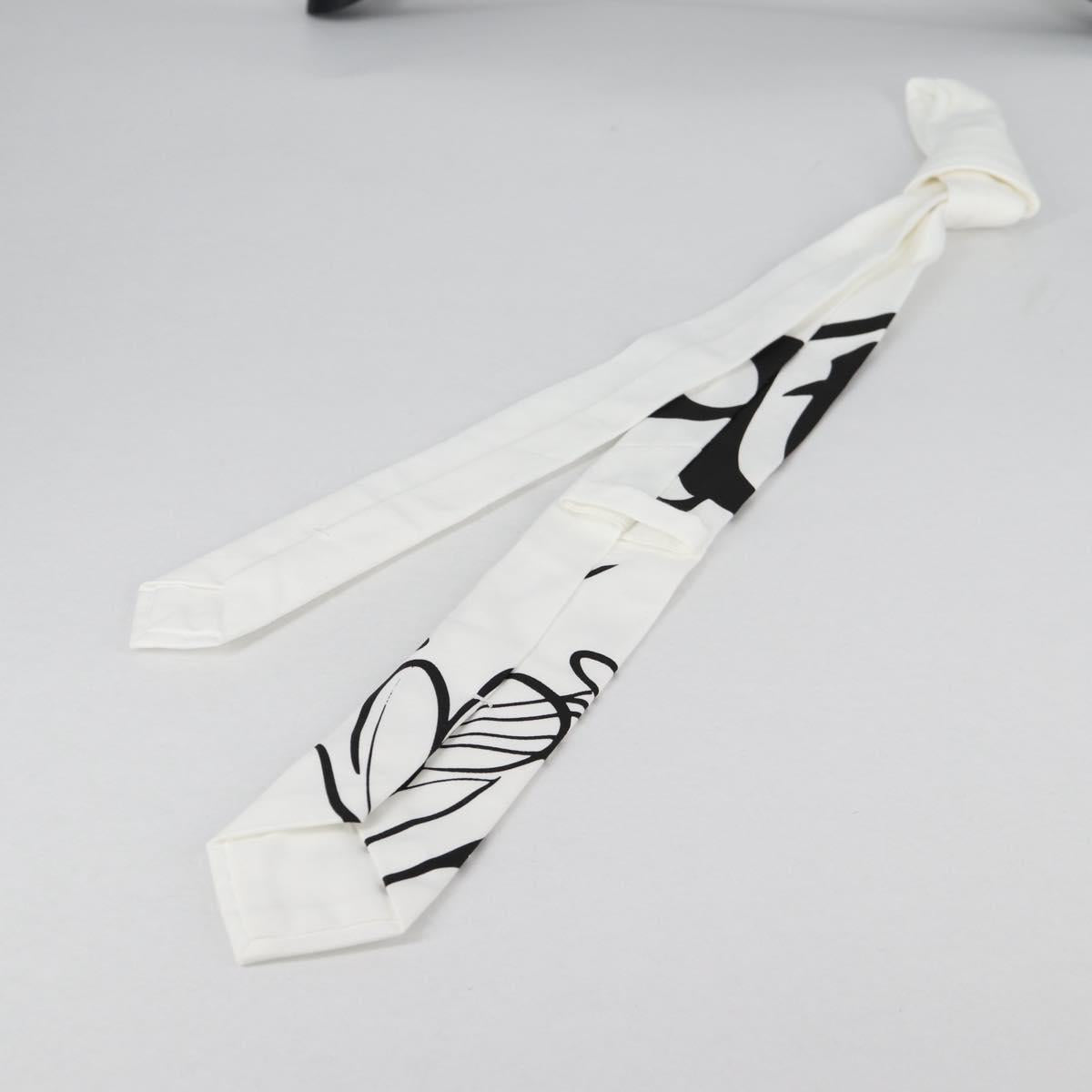 LOUIS VUITTON Printed Shirt And Tie Shirt Cotton White LV Auth 137477M