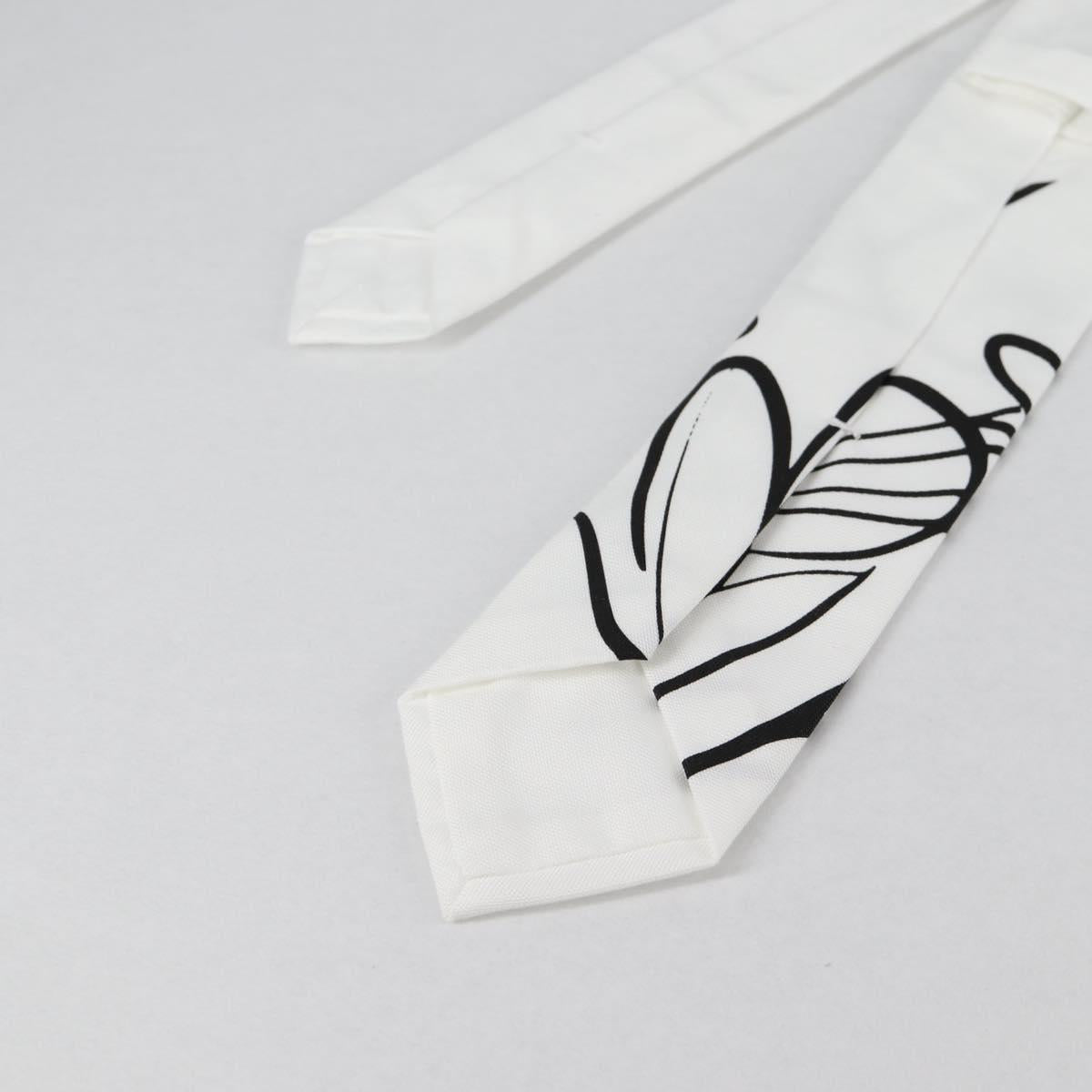 LOUIS VUITTON Printed Shirt And Tie Shirt Cotton White LV Auth 137477M